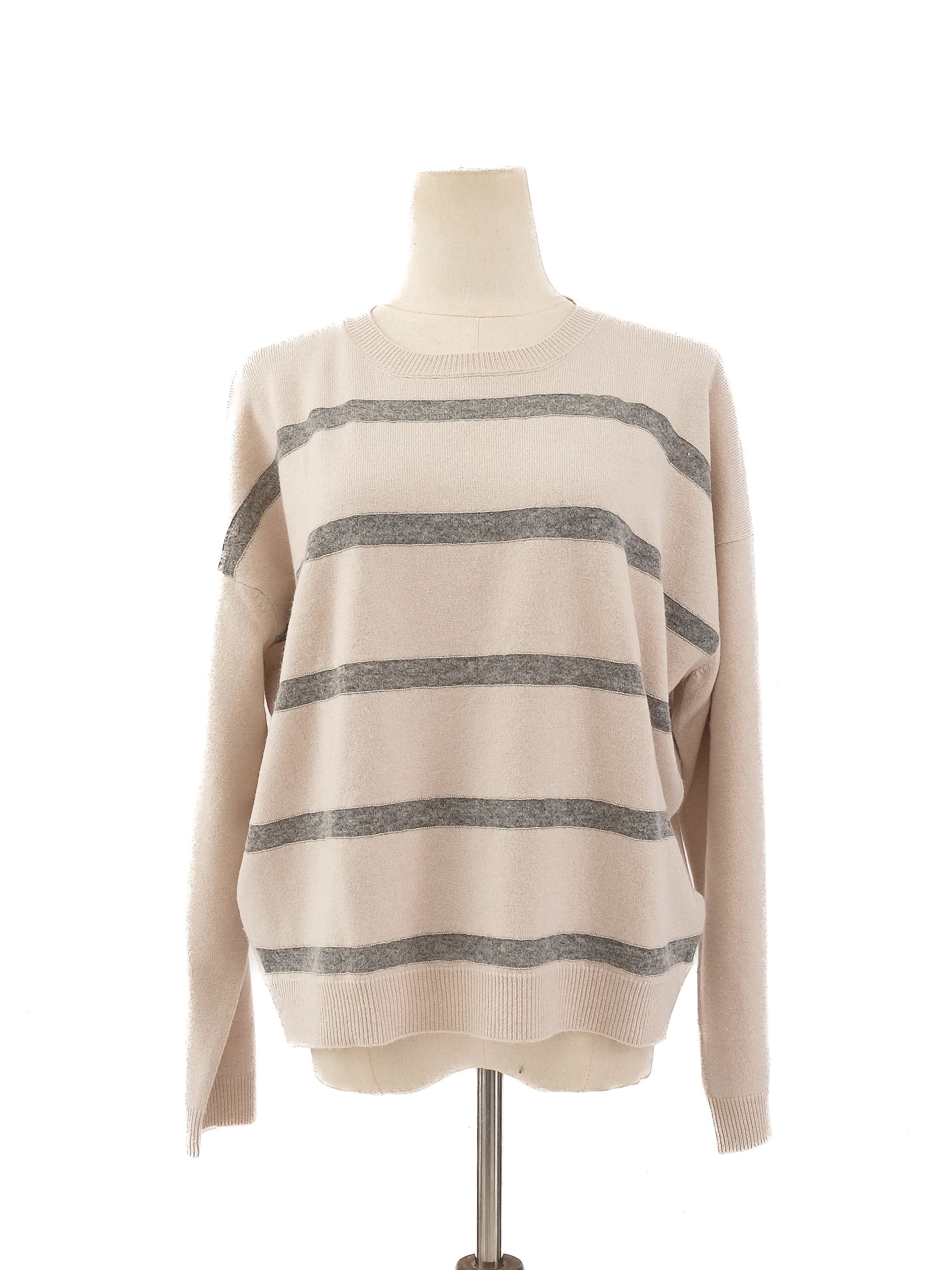 Excellent Peserico WomenÕs Orange Wool Sweater Size L