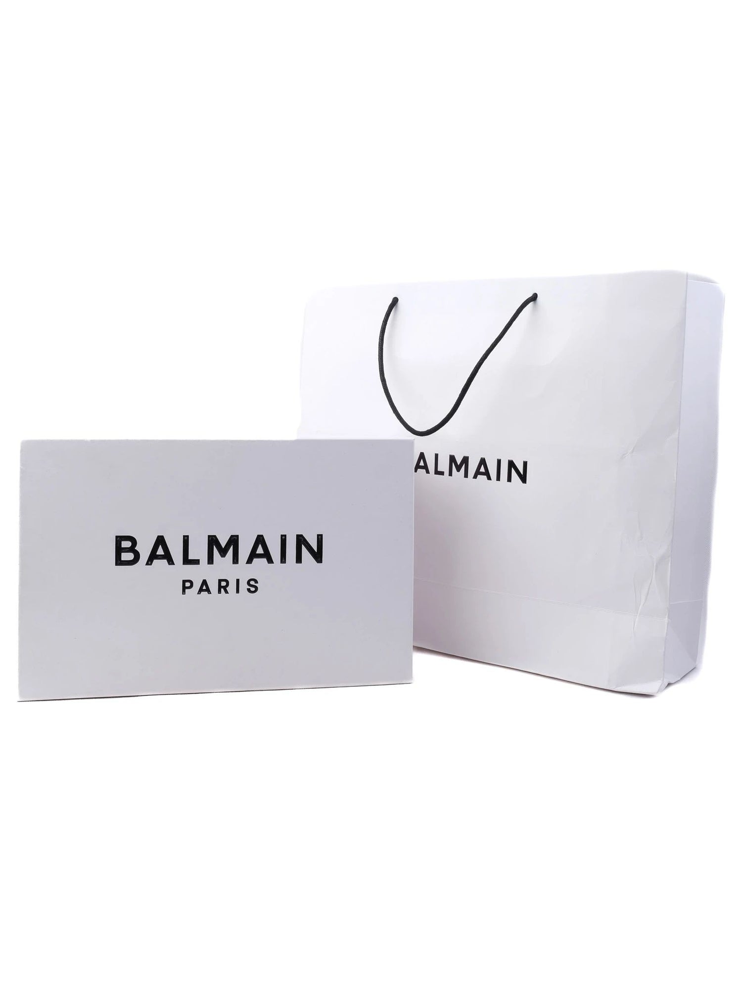 NEW Balmain White Leather Sneakers Size 43 with &