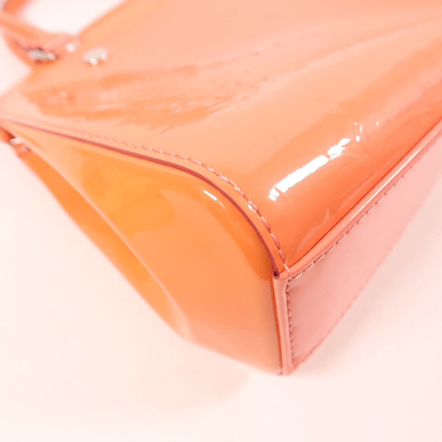 Louis Vuitton Vernis Shoulder Bag Orange 2way Shoulder Bag M 50809