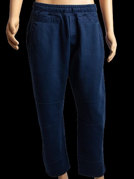 Good Paolo Pecora Navy Blue Cotton Pants Size XL with Pockets