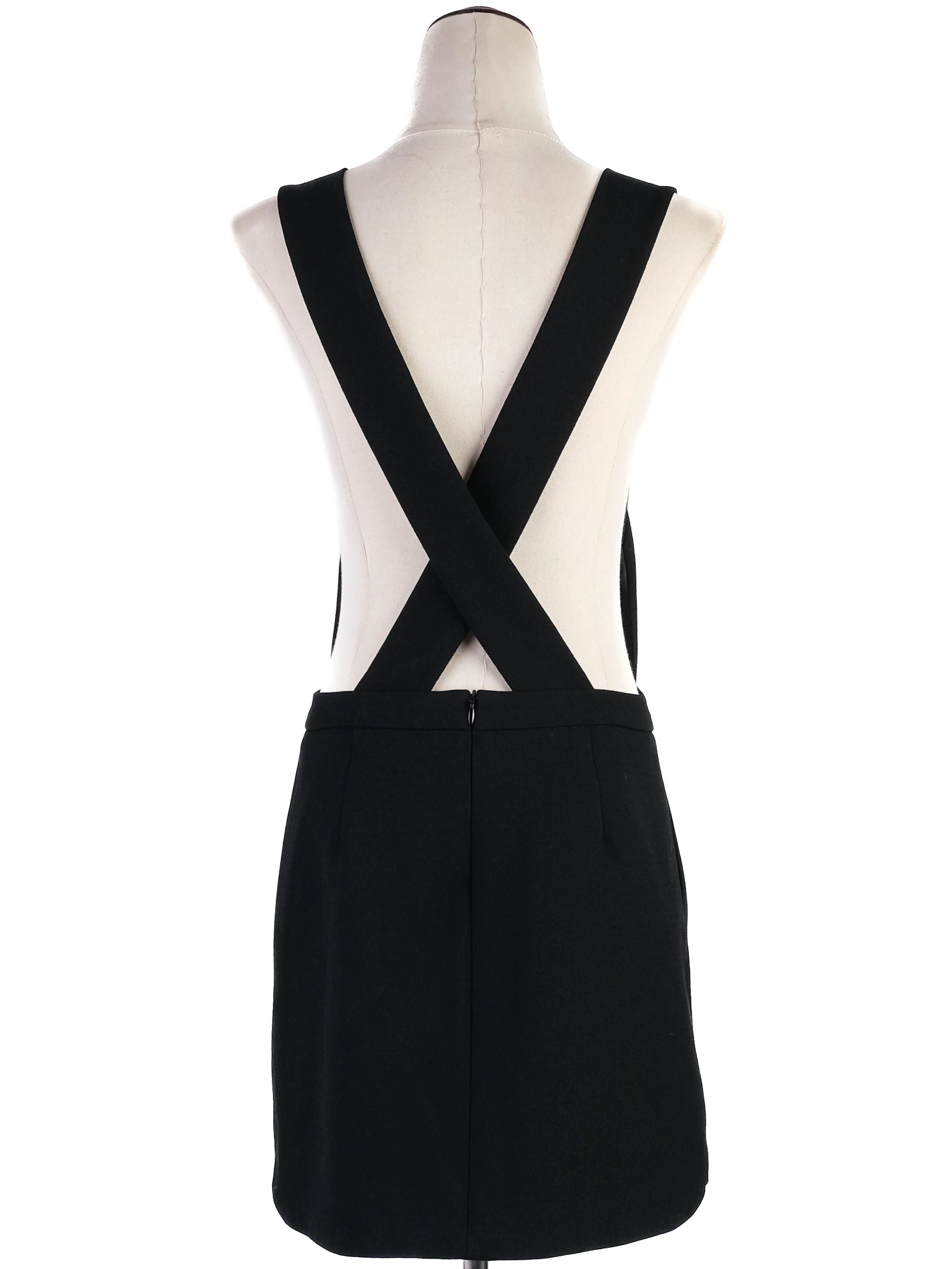 Maje Black Sleeveless Dress Size S Excellent Condition
