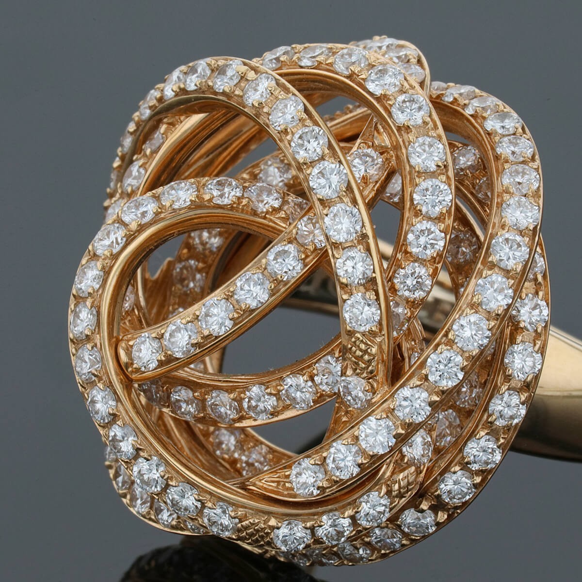 De Grisogono Matassa diamonds and gold ring