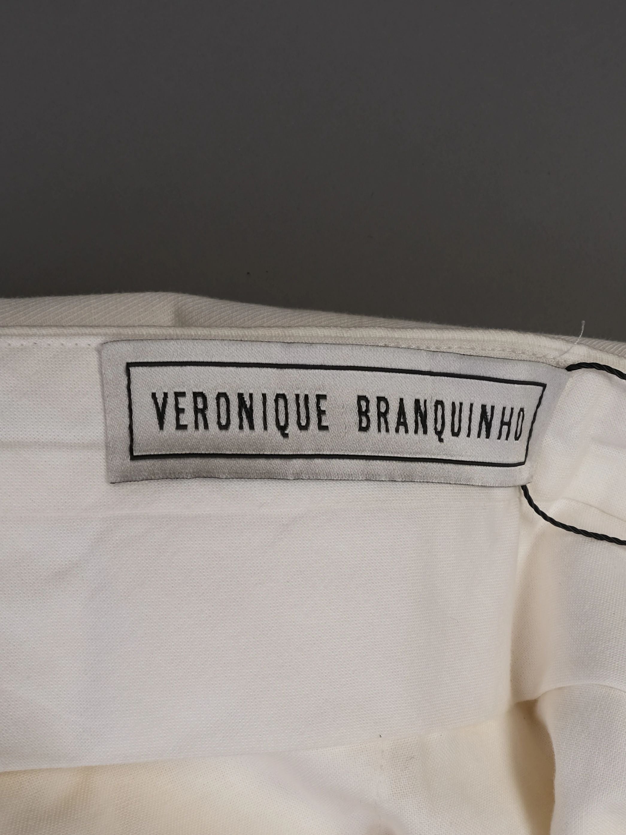 Excellent Veronique Branquinho White Trousers Size XS