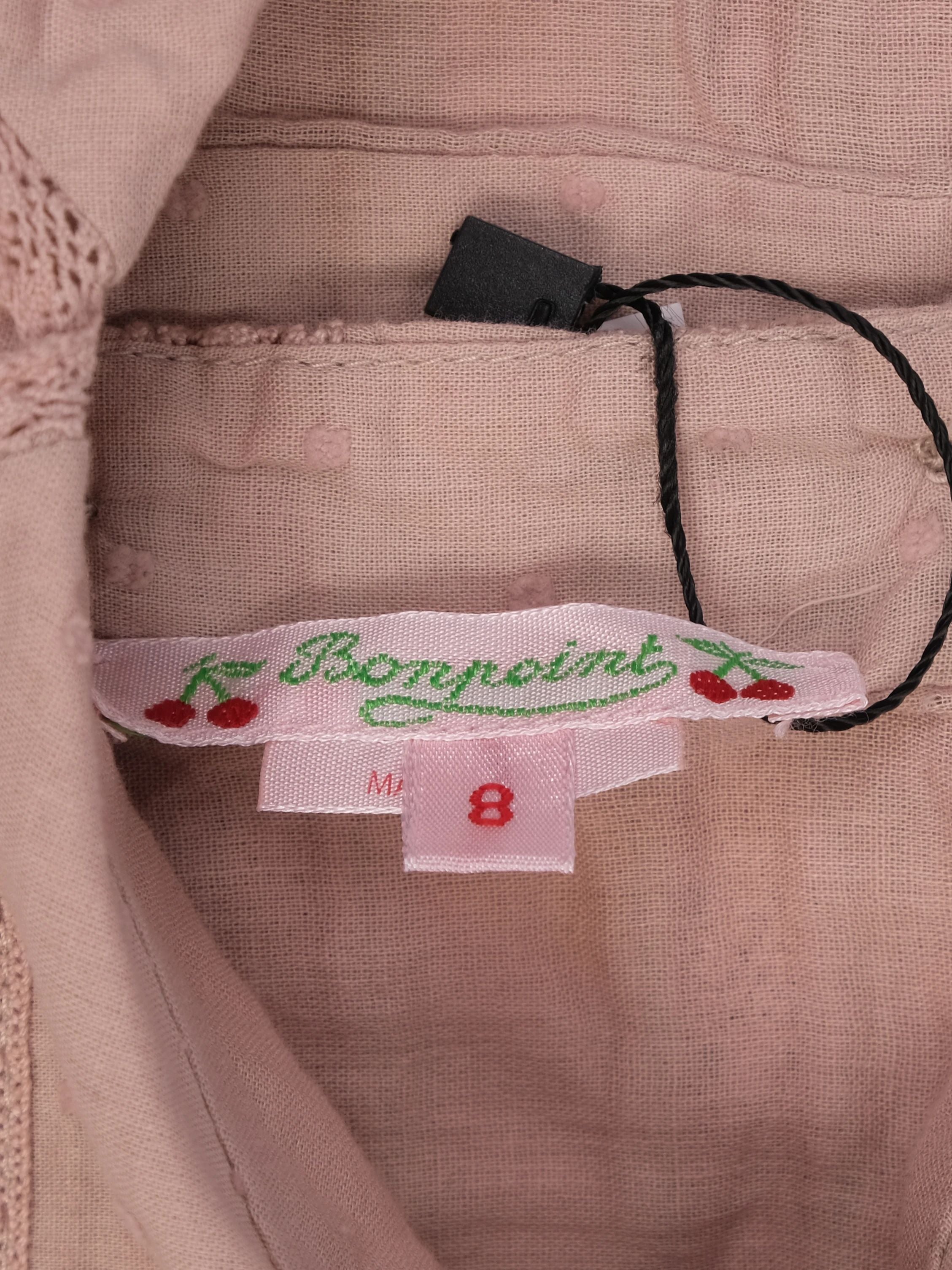 Excellent Bonpoint Pink Cotton Dress Size 8 for Kids