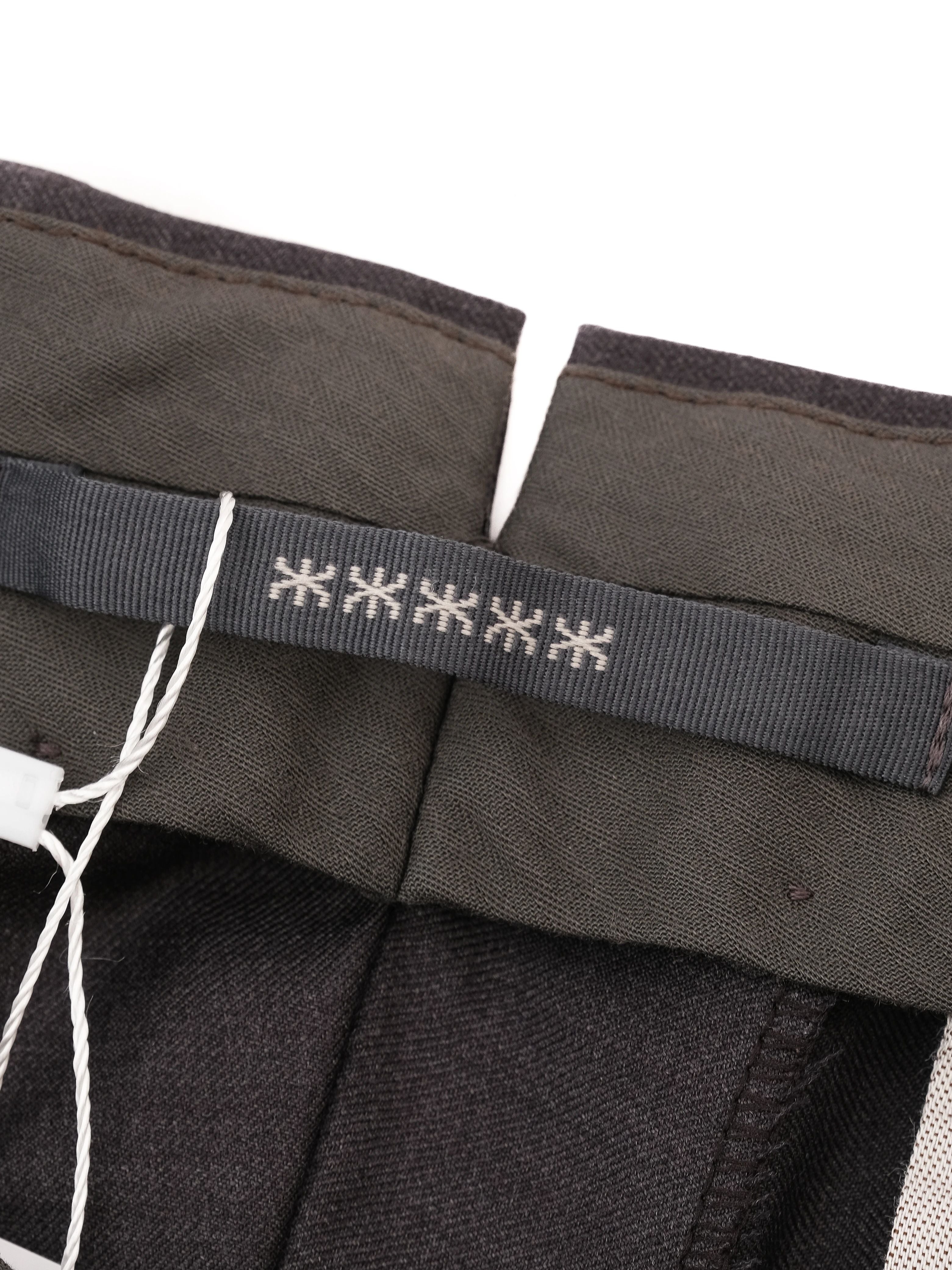 Perfect Ermenegildo Zegna Gray Wool Formal Pants Size M