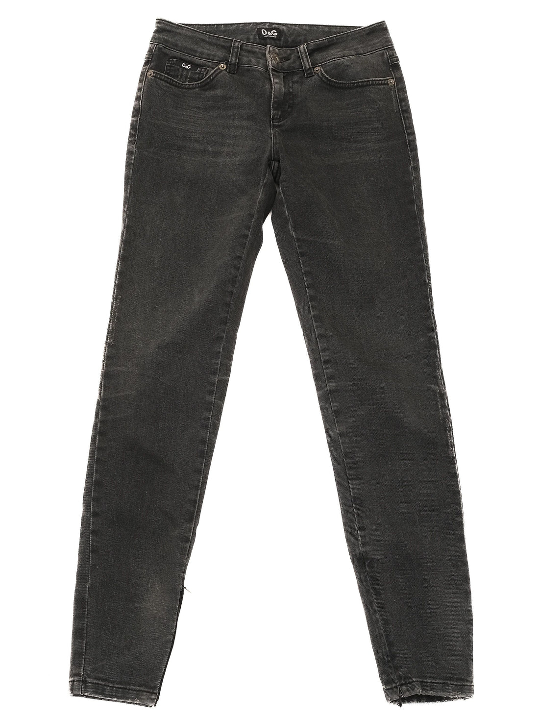 Excellent Dolce Gabbana Gray Jeans for Kids Size S