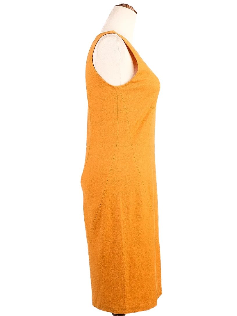 Excellent Nicole Farhi Orange Wool Dress Size S