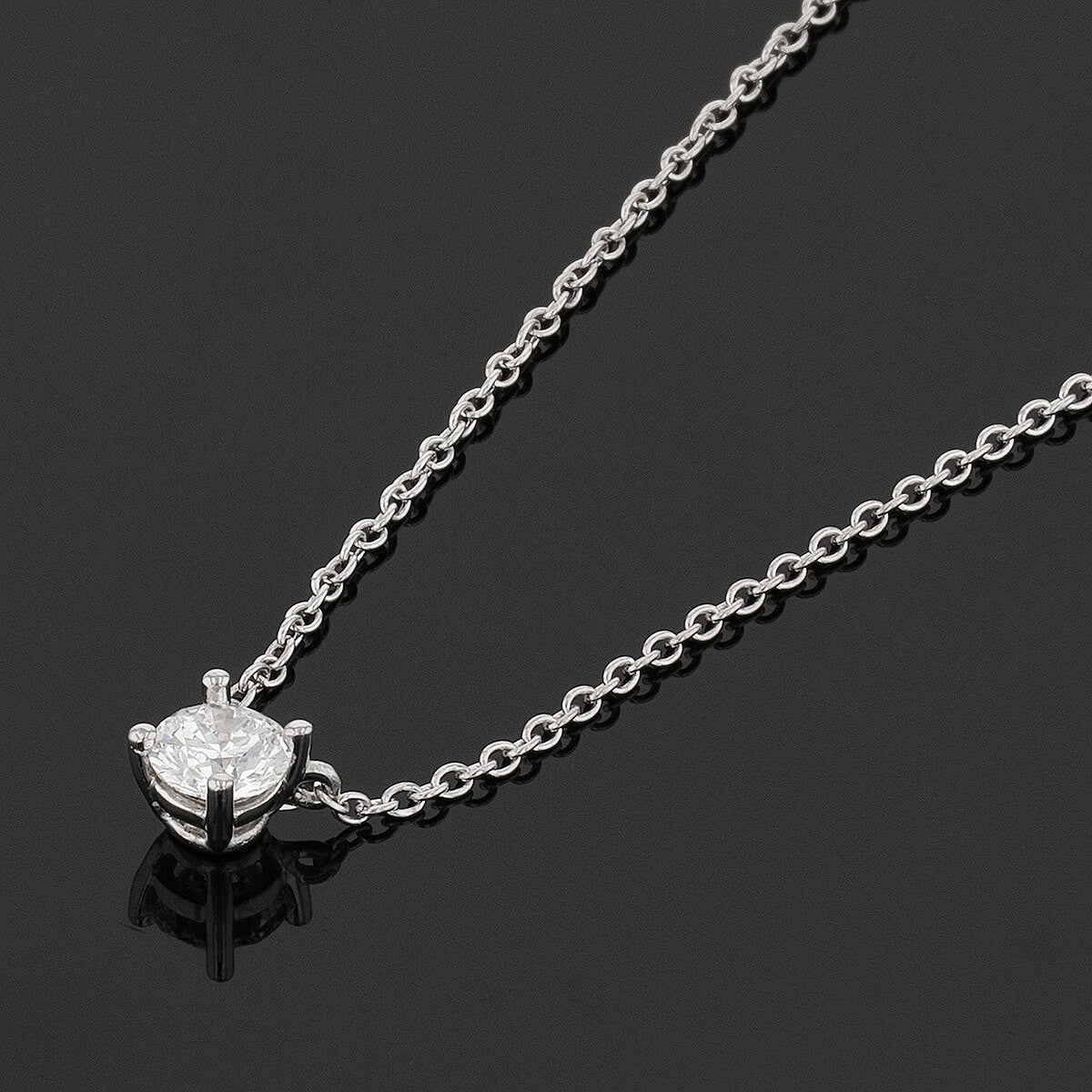 Diamond and gold necklace