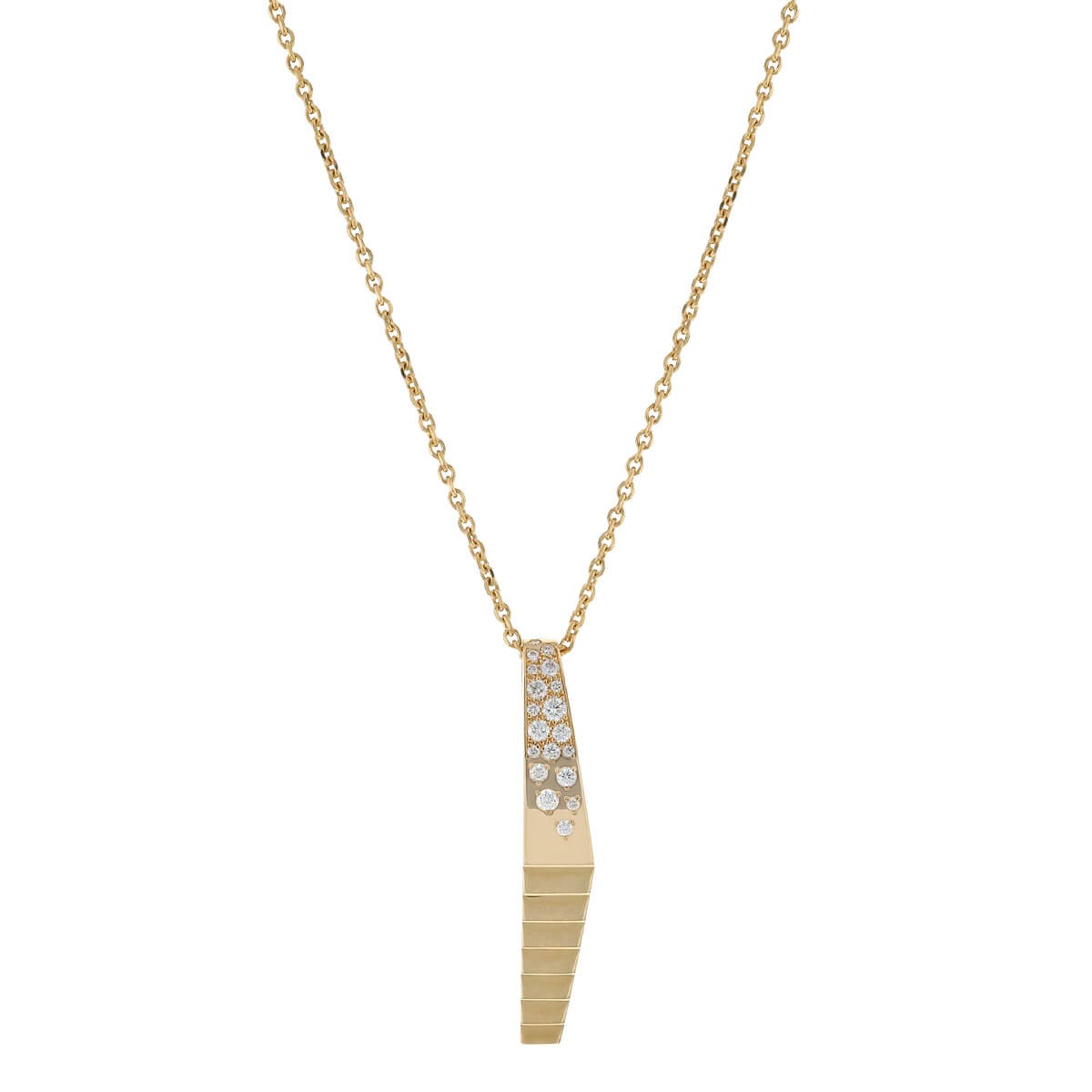Diamonds and gold Canaglia Paris necklace