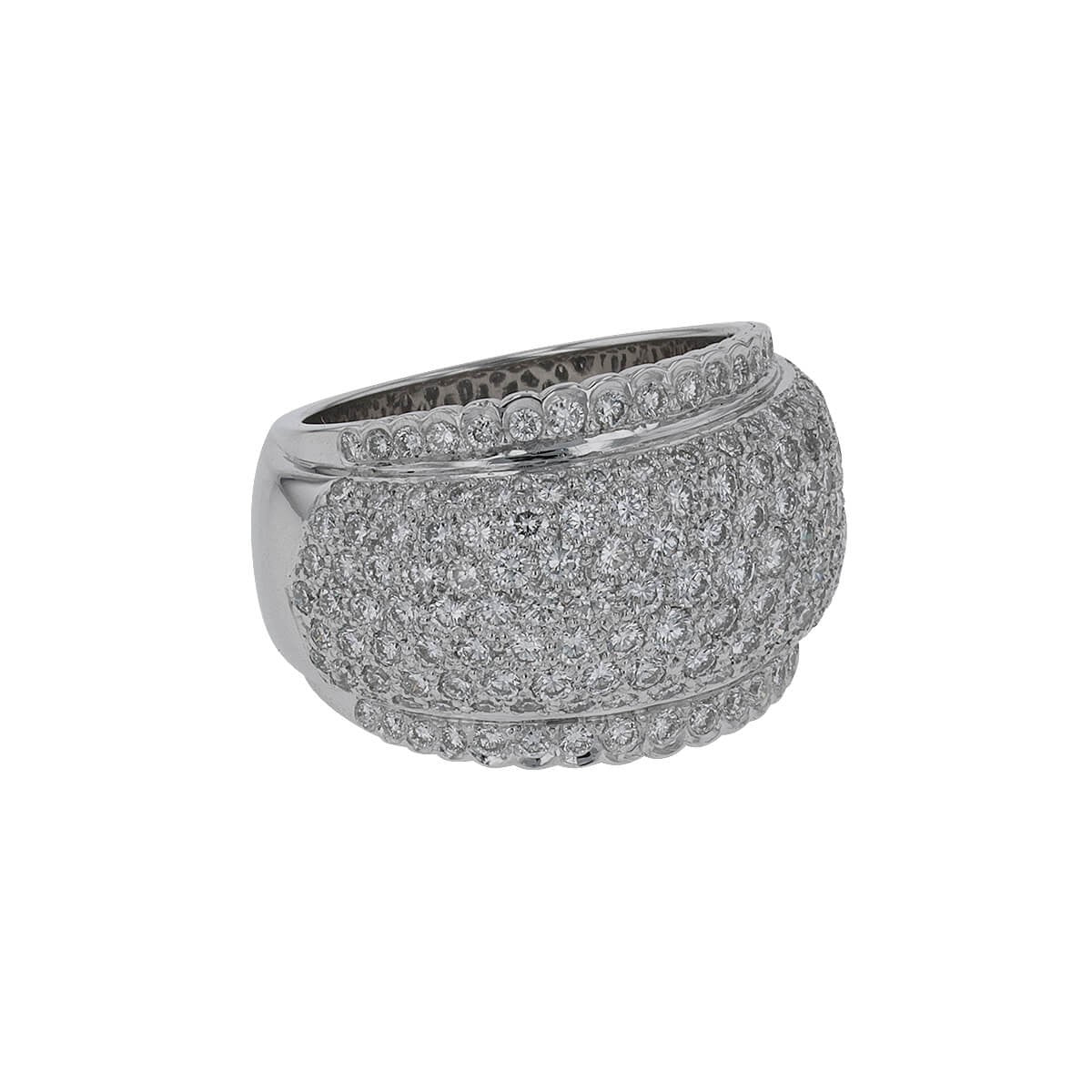 Diamonds and gold ring