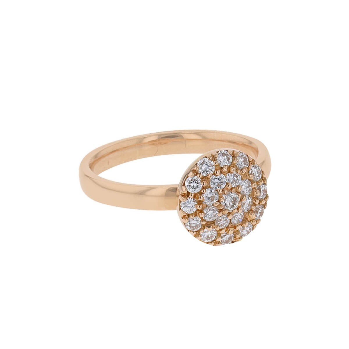 Diamonds and gold ring