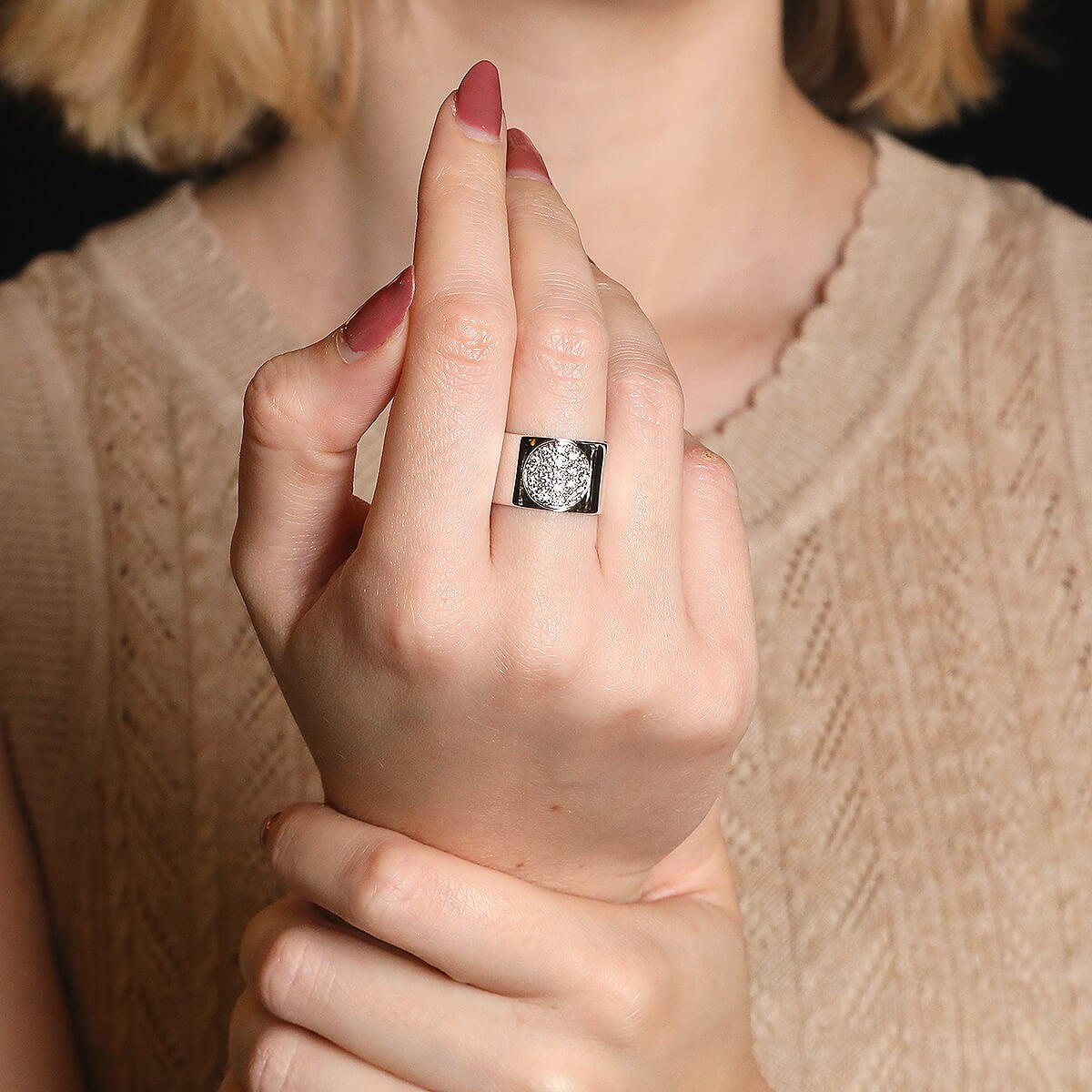Dinh Van Anthea diamonds and gold ring