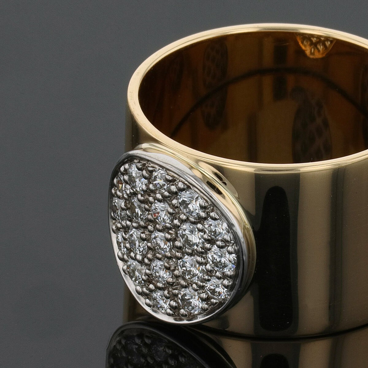 Dinh Van Anthea diamonds and gold ring