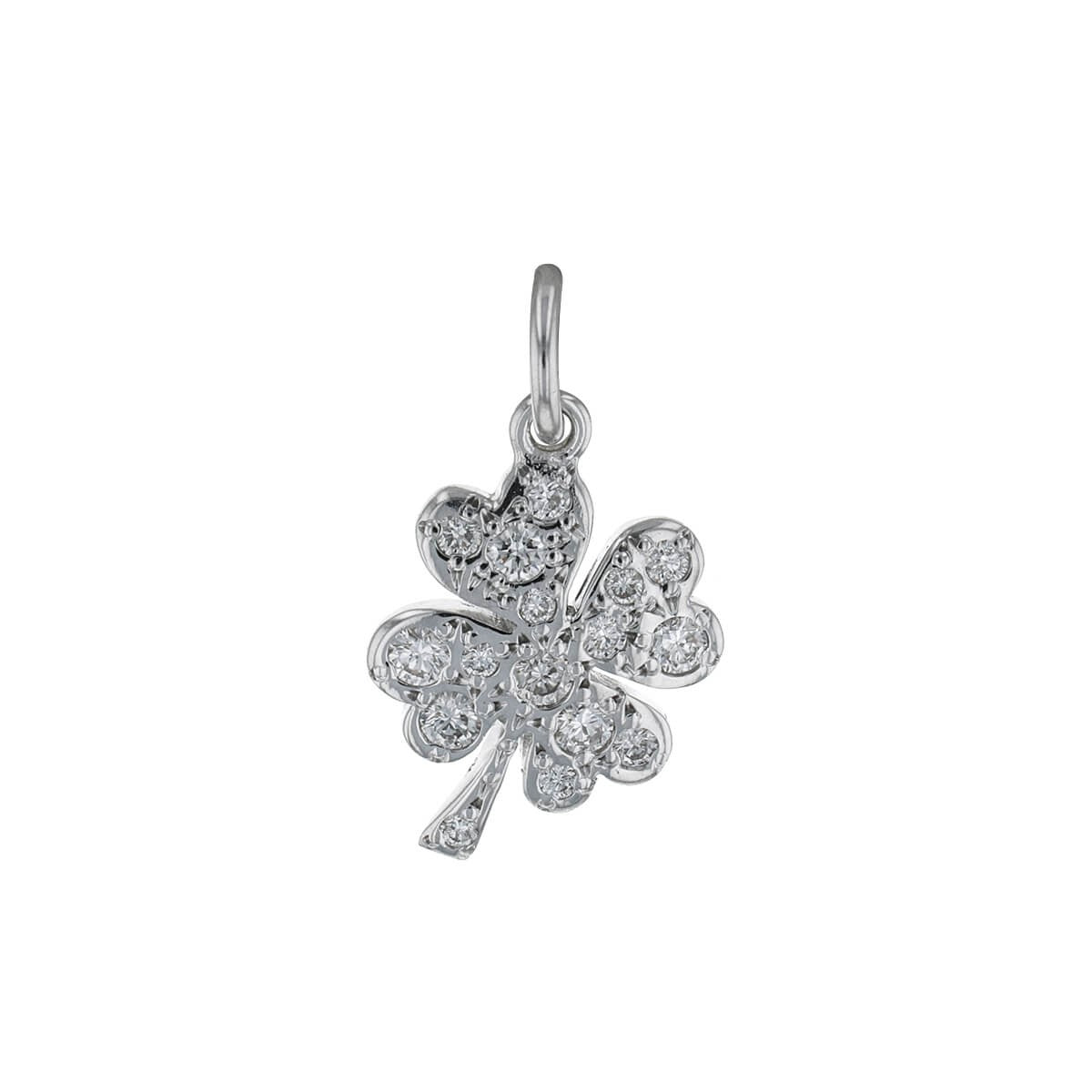 Dodo diamonds and gold pendant