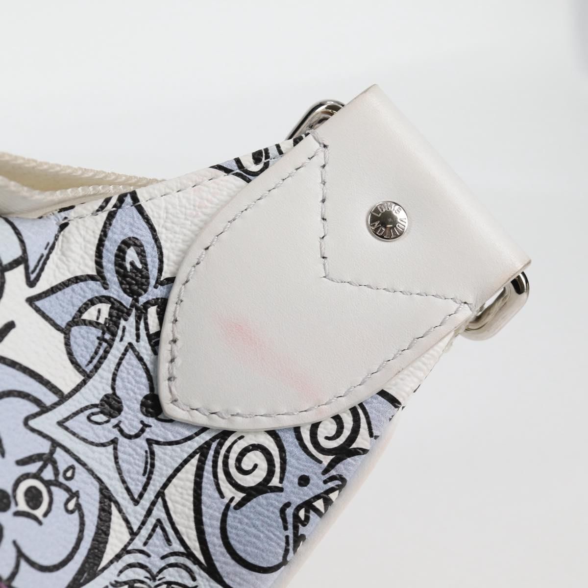 Louis Vuitton Monogram Comics Bum Bag Multi Pocket Bag M 21853 Lv Auth