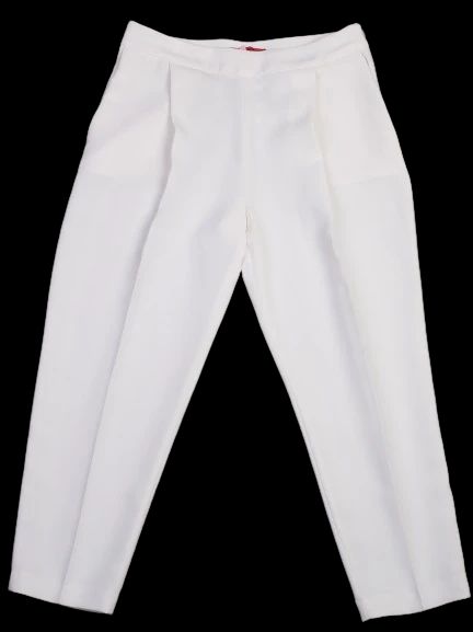 Carolina Herrera White Dress Pants Excellent Condition Size L