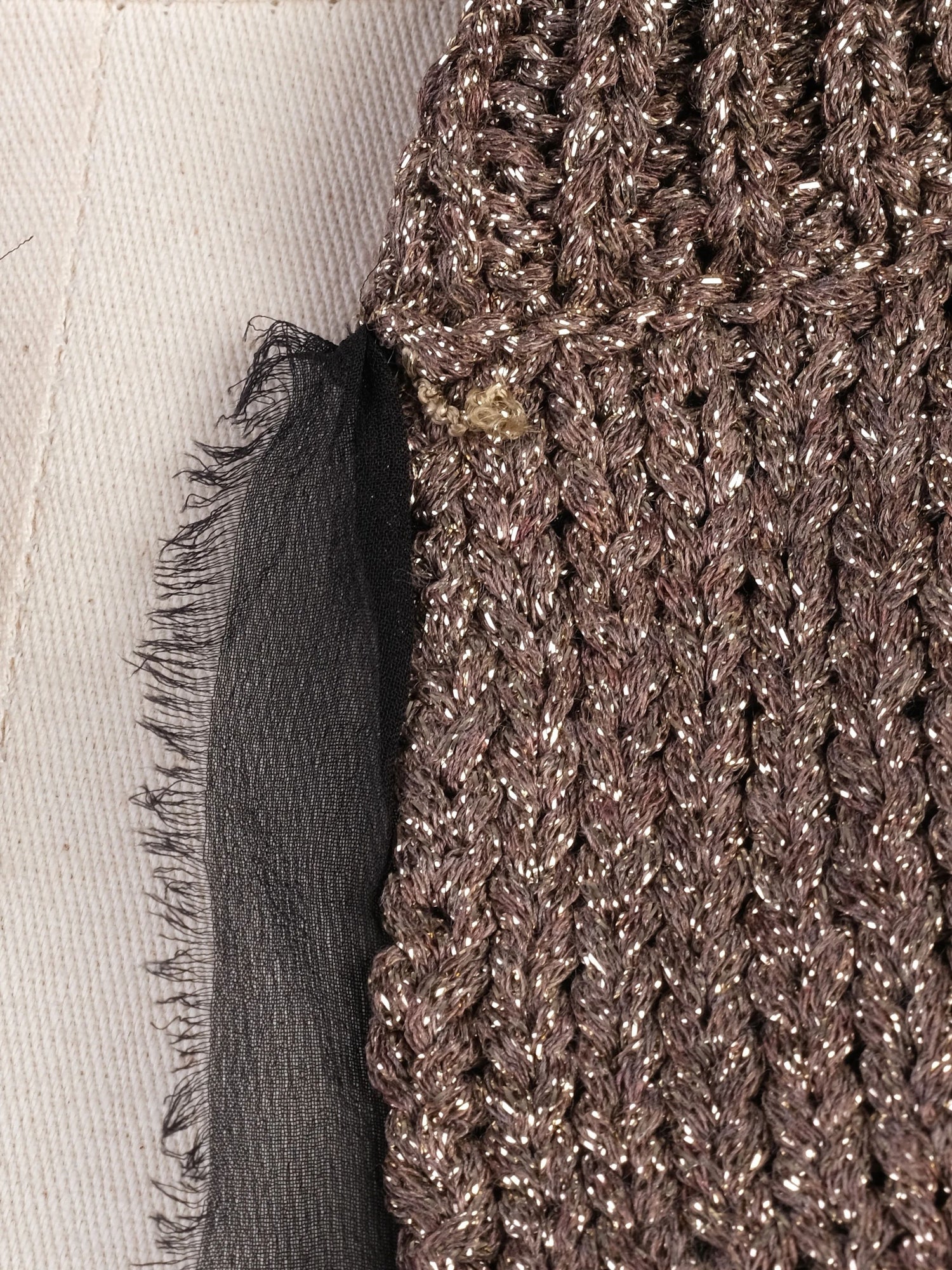 Excellent Nude Gray Viscose Knitted Jacket with Pockets Women&