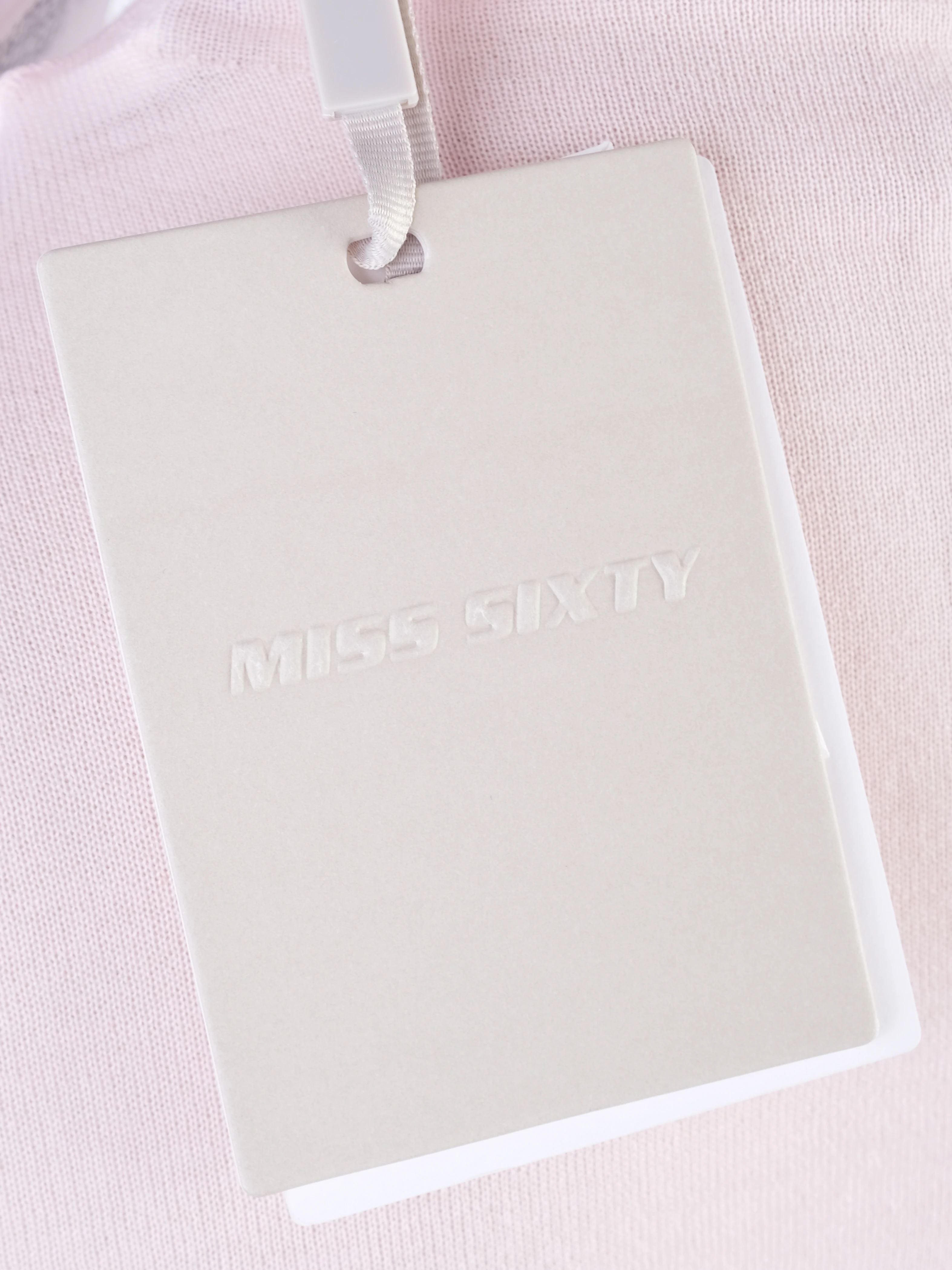 Excellent Miss Sixty Pink Wool Turtleneck Sweater Size XXS