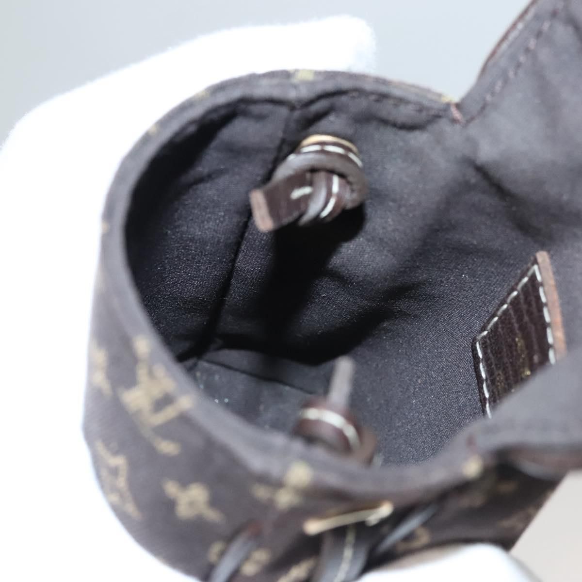 Louis Vuitton Monogram Mini Pochette Cancun Pouch Brown M 95313 Lv Auth