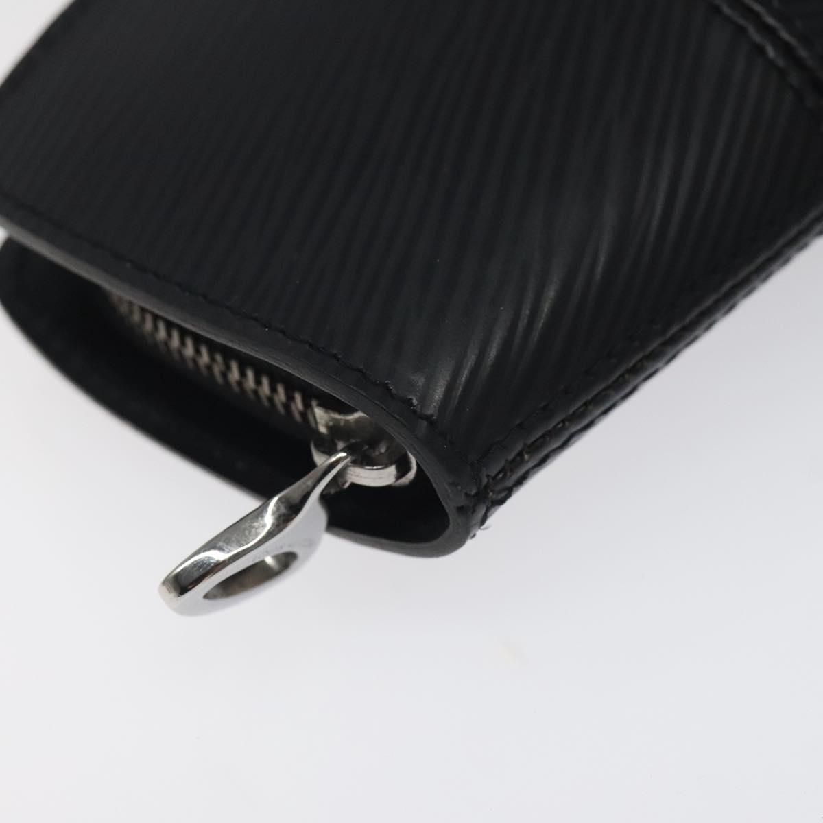 Louis Vuitton Epi Porte Monnaie Z Coin Purse Black M 63682 Lv Auth
