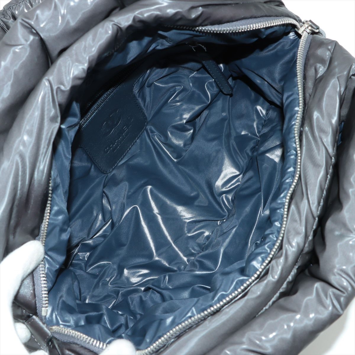 Chanel Coco Cocoon Handbag Silver