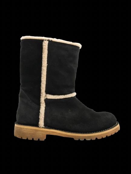 Excellent Emporio Armani Blue Genuine Suede Boots Size 39 Women