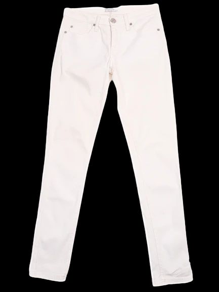 Versace Collection White Cotton Jeans Size XS Perfect Condition