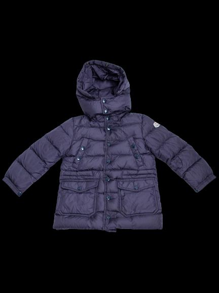 Good Moncler Blue Puffer Jacket for Kids Size 5 - Warm Winter Wear