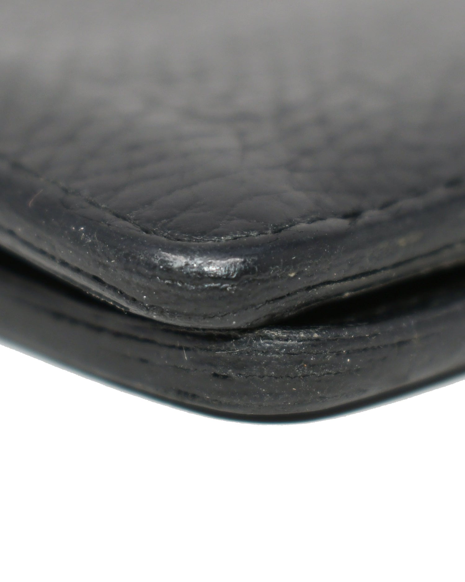Louis Vuitton Brazza Wallet Black Taurillon