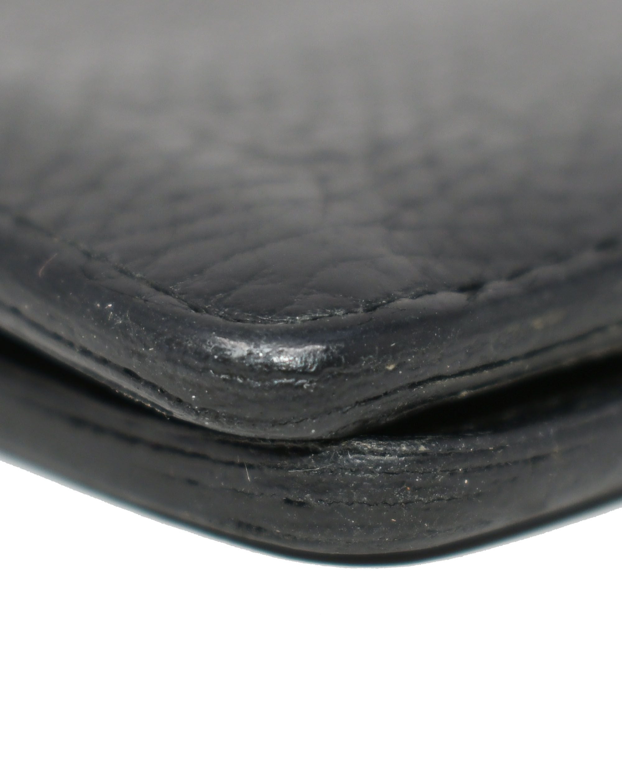 Louis Vuitton Brazza Wallet Black Taurillon