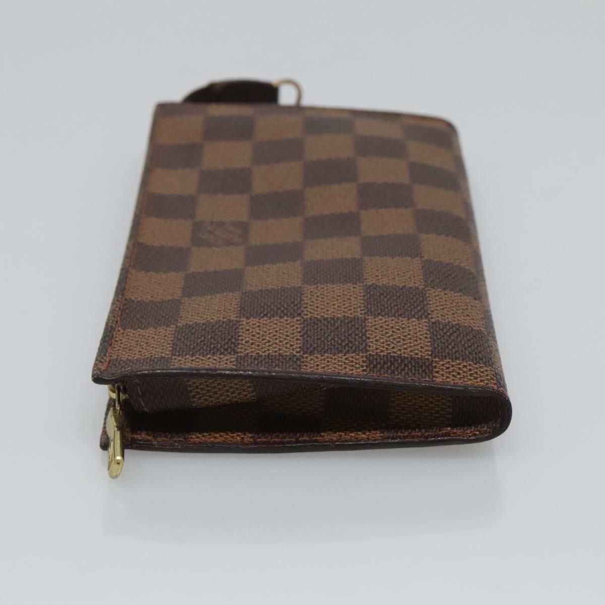 Louis Vuitton Damier Ebene Marais Pouch Lv Auth