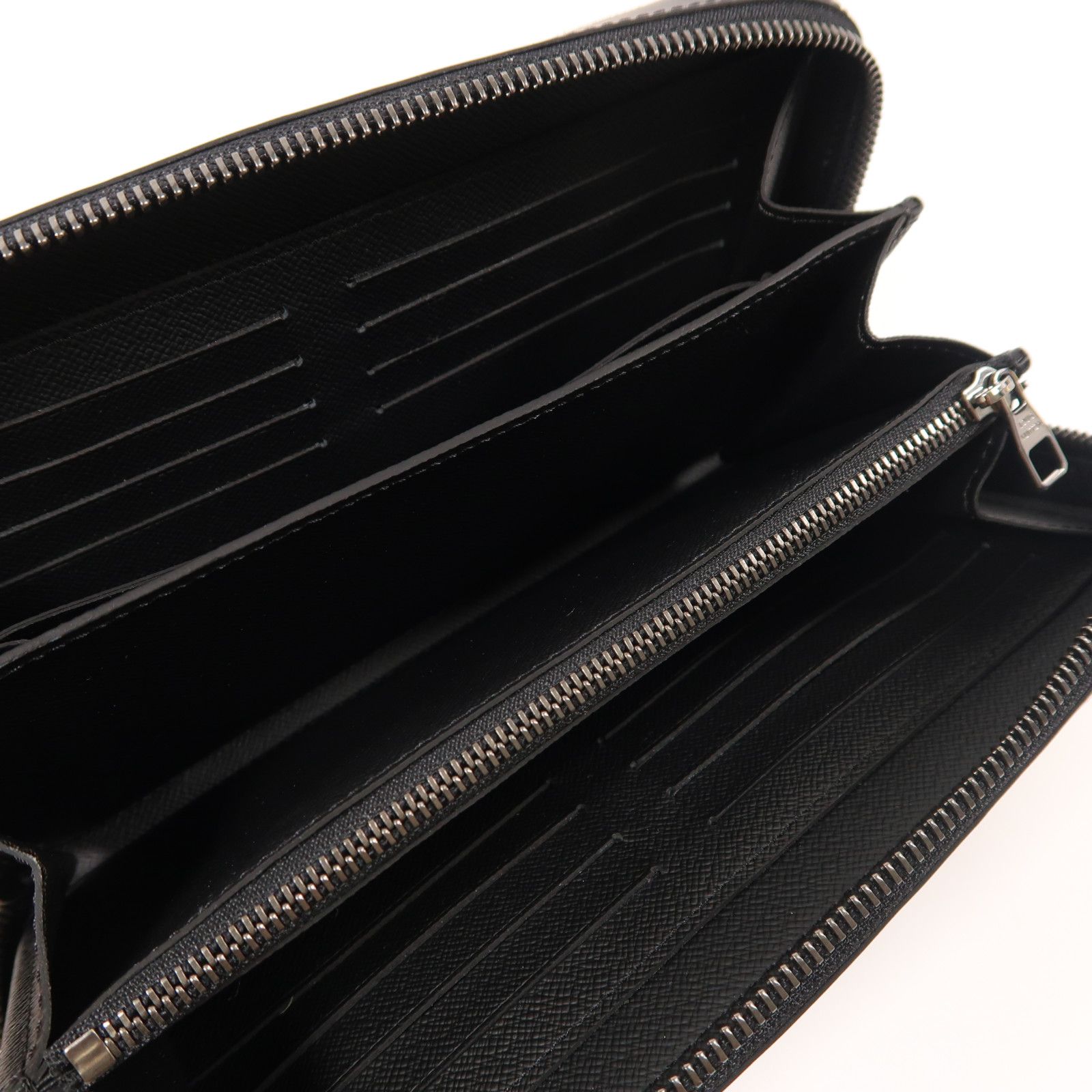 Louis Vuitton Monogram Eclipse Zippy Xl Wallet Changzhenbao Black Around Long Wallet M 61698