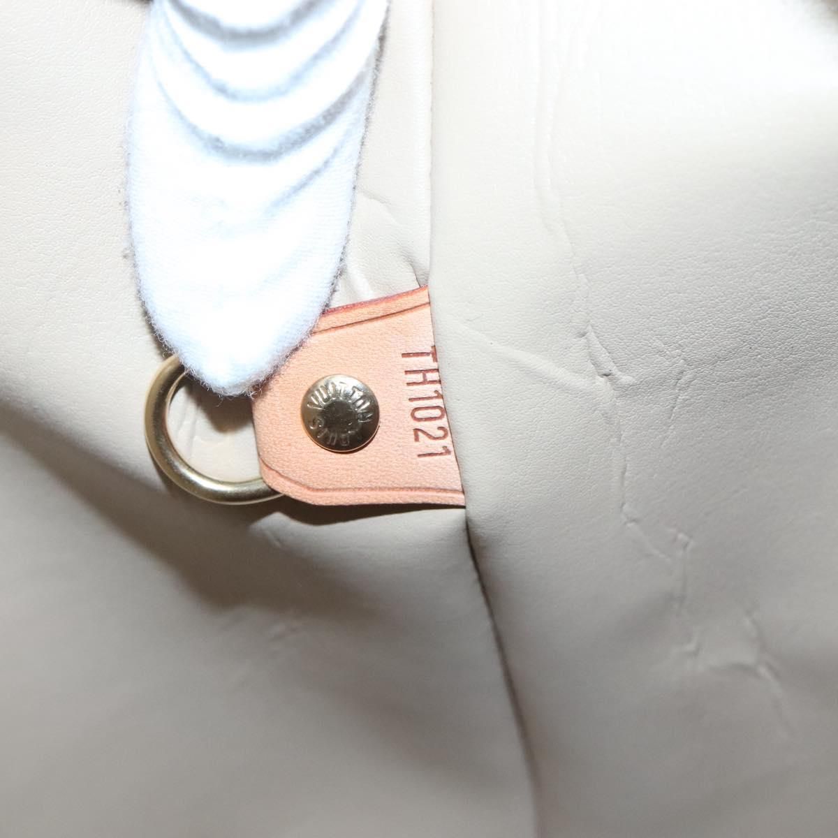 Louis Vuitton Vernis Houston Hand Bag Beige M 91004 Lv Auth