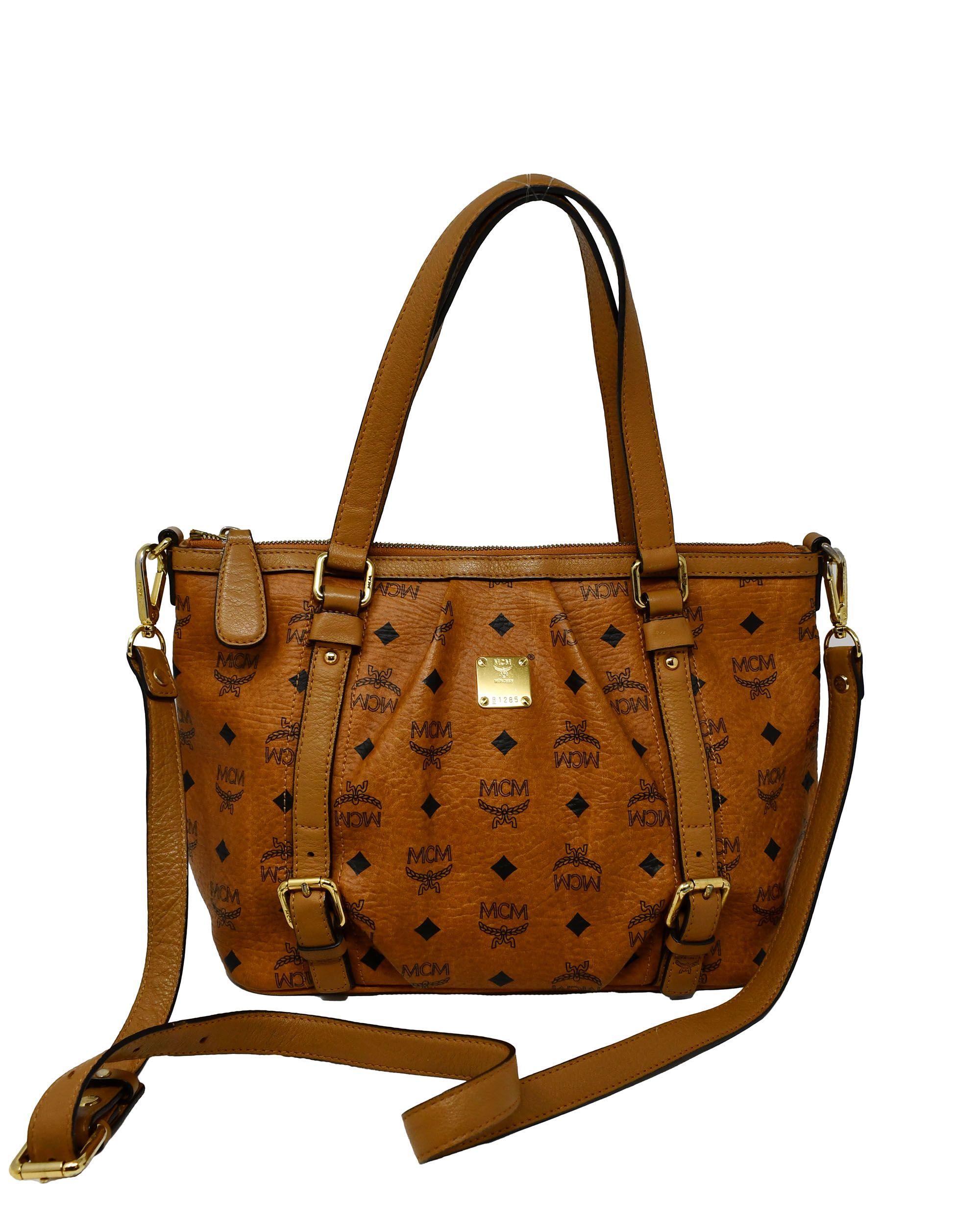 MCM Handbag Cognac