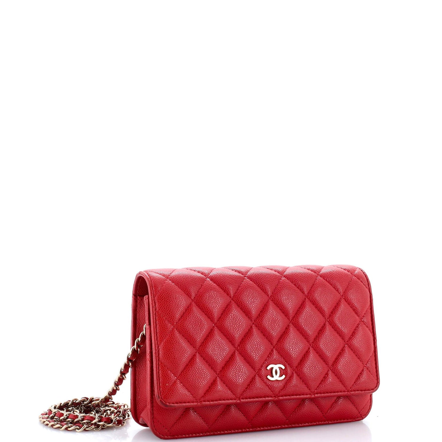 Chanel Classic Wallet on Chain, Caviar Quilted