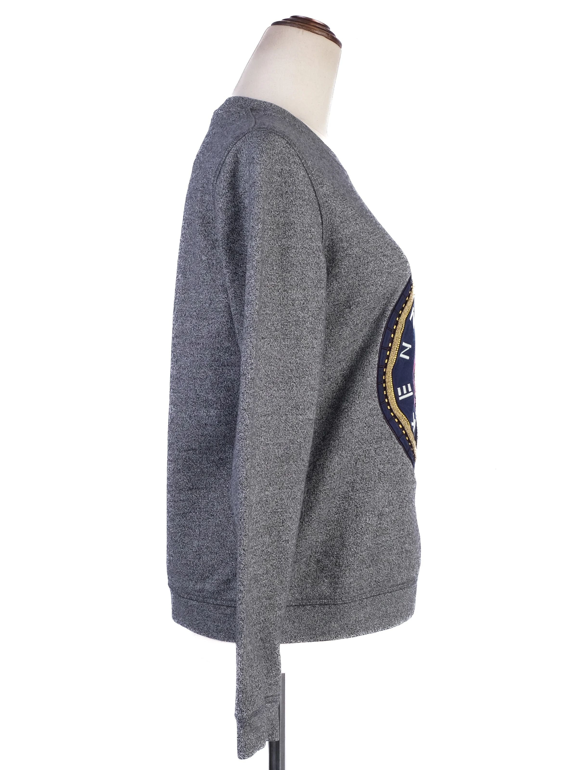 Excellent Kenzo Paris Gray Cotton Sweatshirt Size M Women&