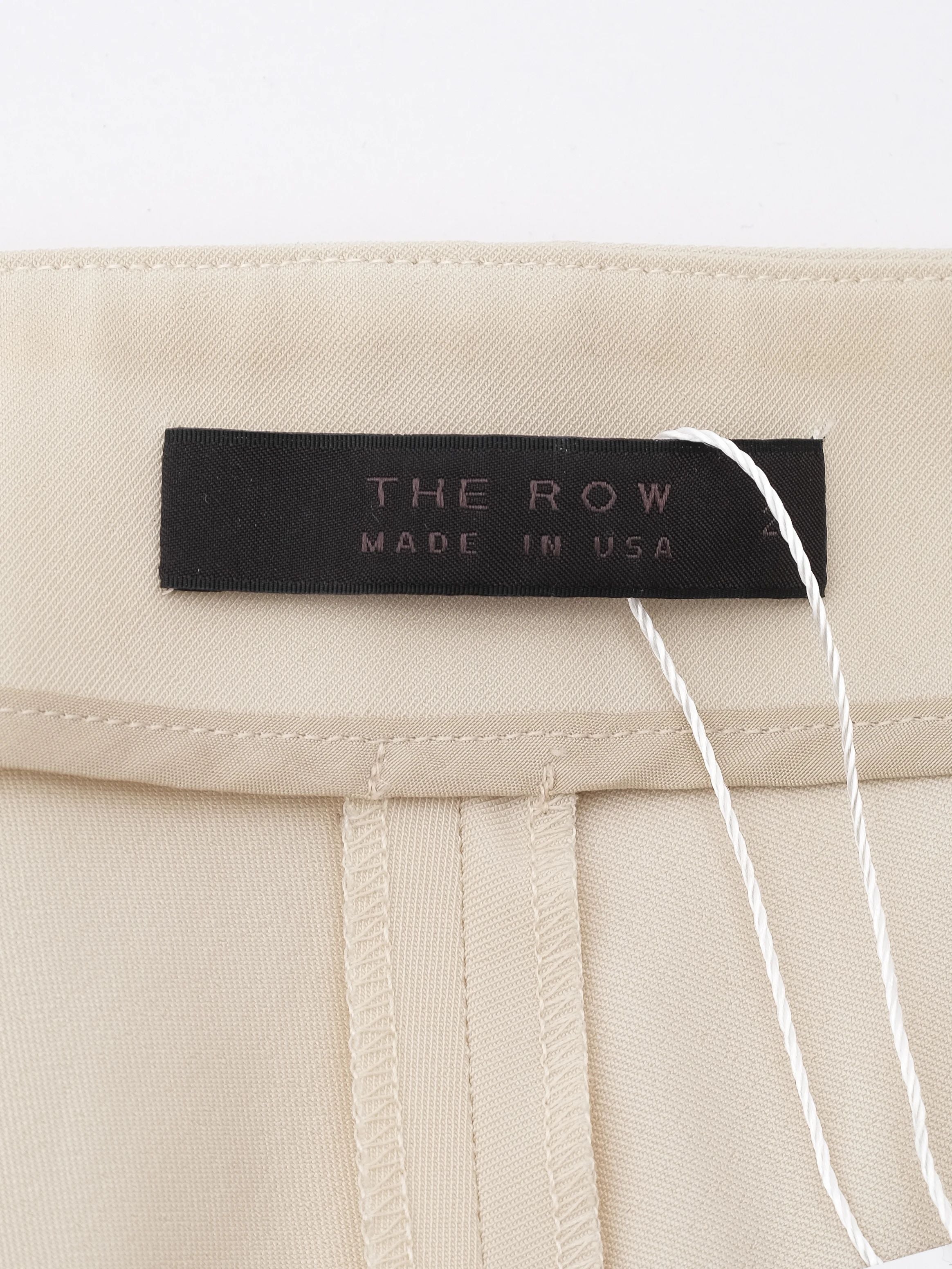 Excellent The Row Yellow Polyester Pants Size XS Made in USA