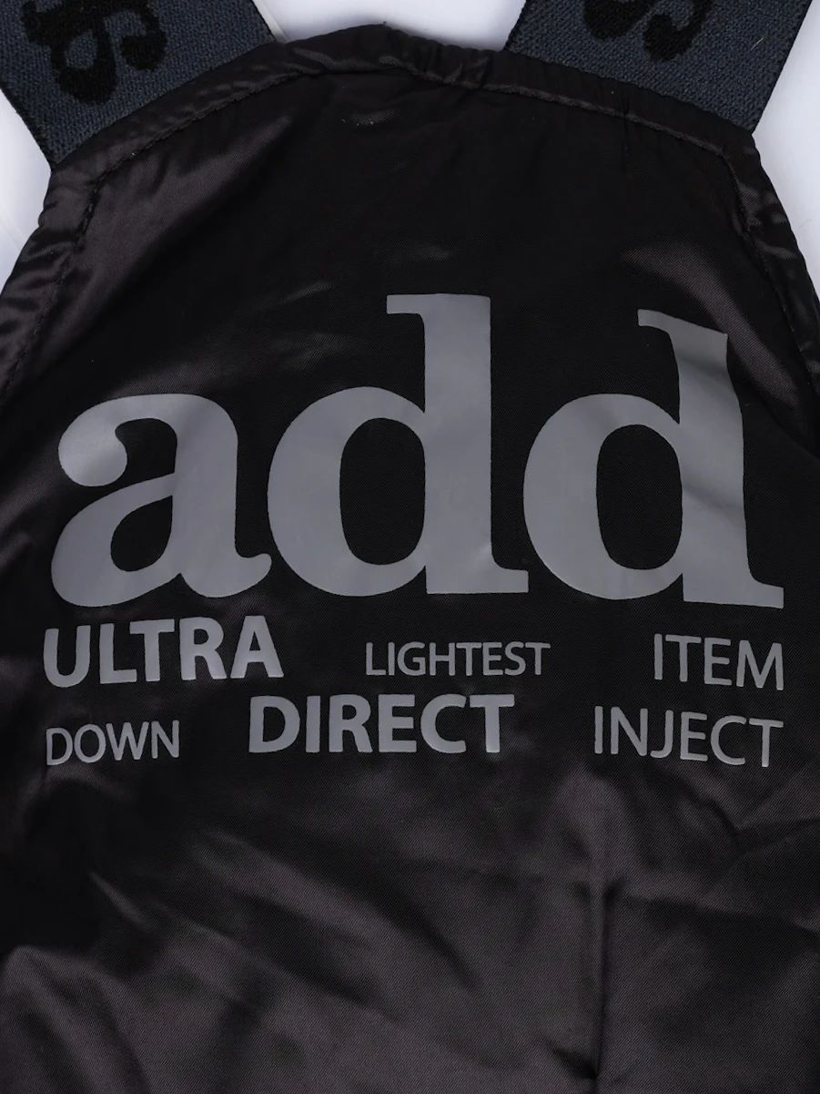 Excellent ADD Black Nylon Padded Snow Pants Size 6 for Kids