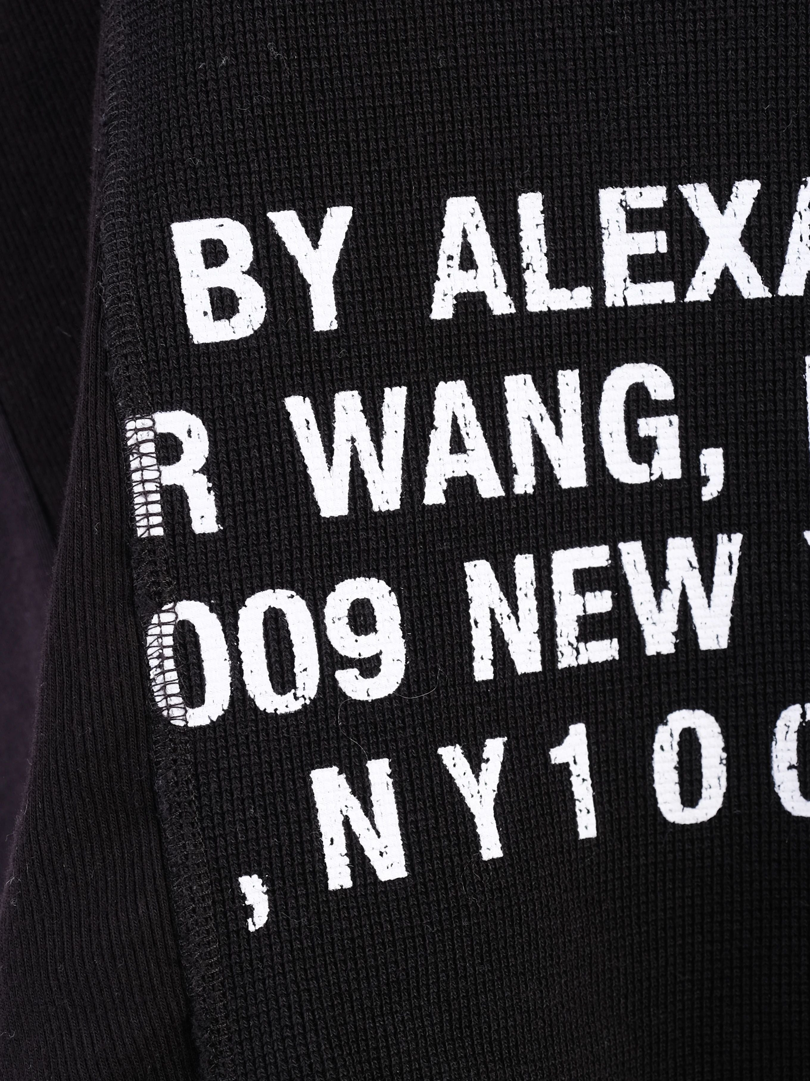 Excellent Alexander Wang Black Nylon Top Size S Women&