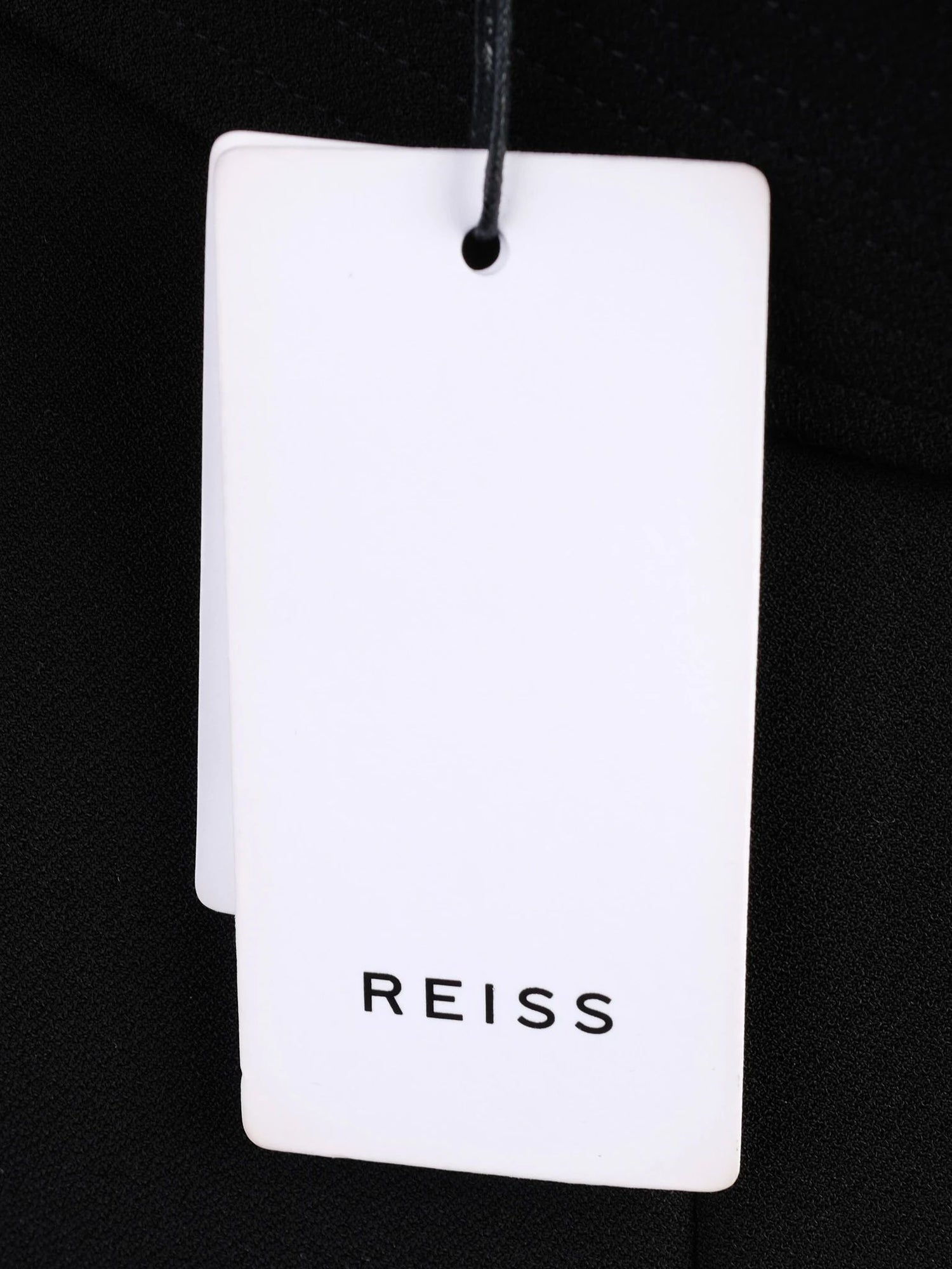 NEW Reiss Black Midi Skirt XXS Pencil Shape with Belted Waist