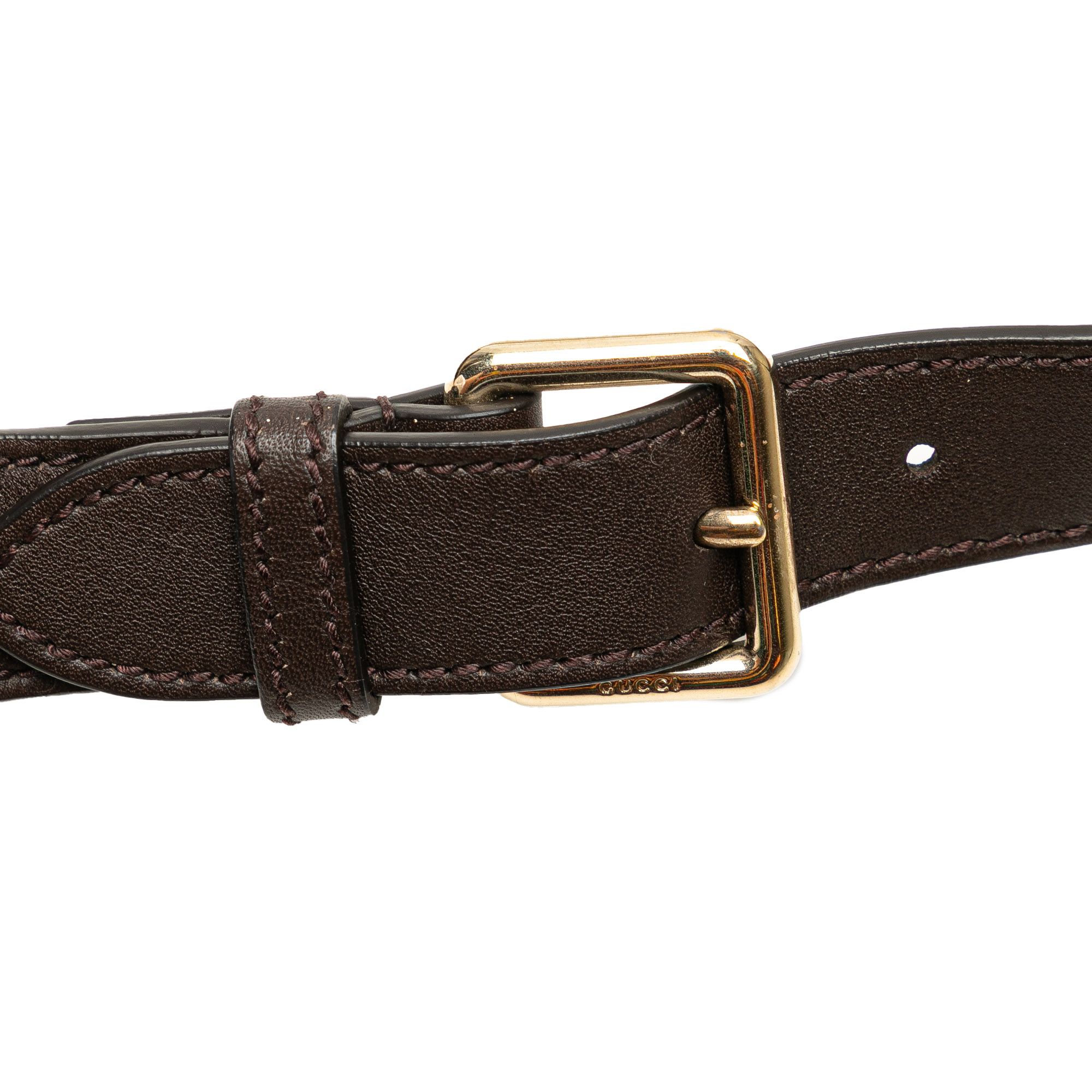 Gucci GG Supreme Crossbody Brown