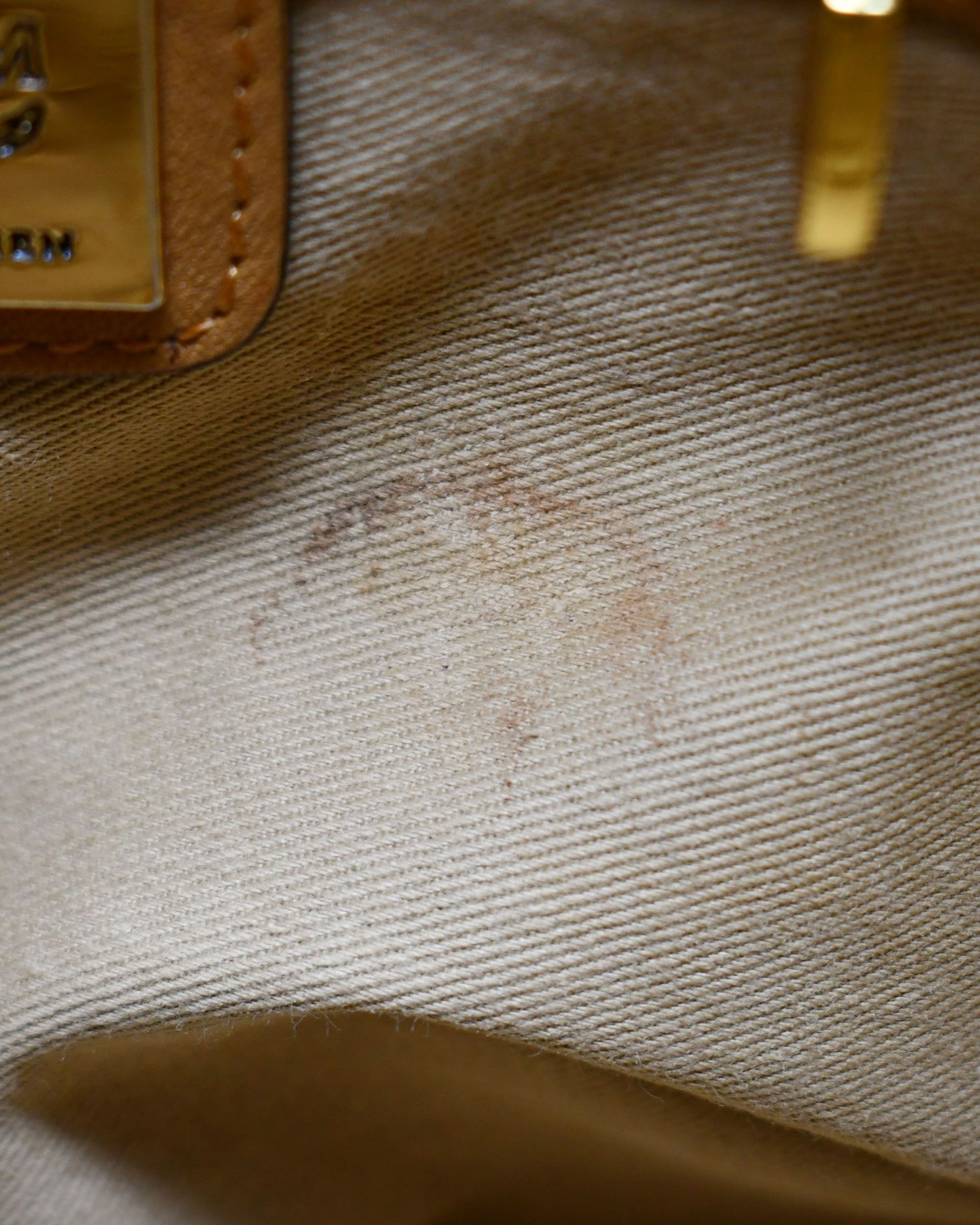 MCM Handbag Cognac