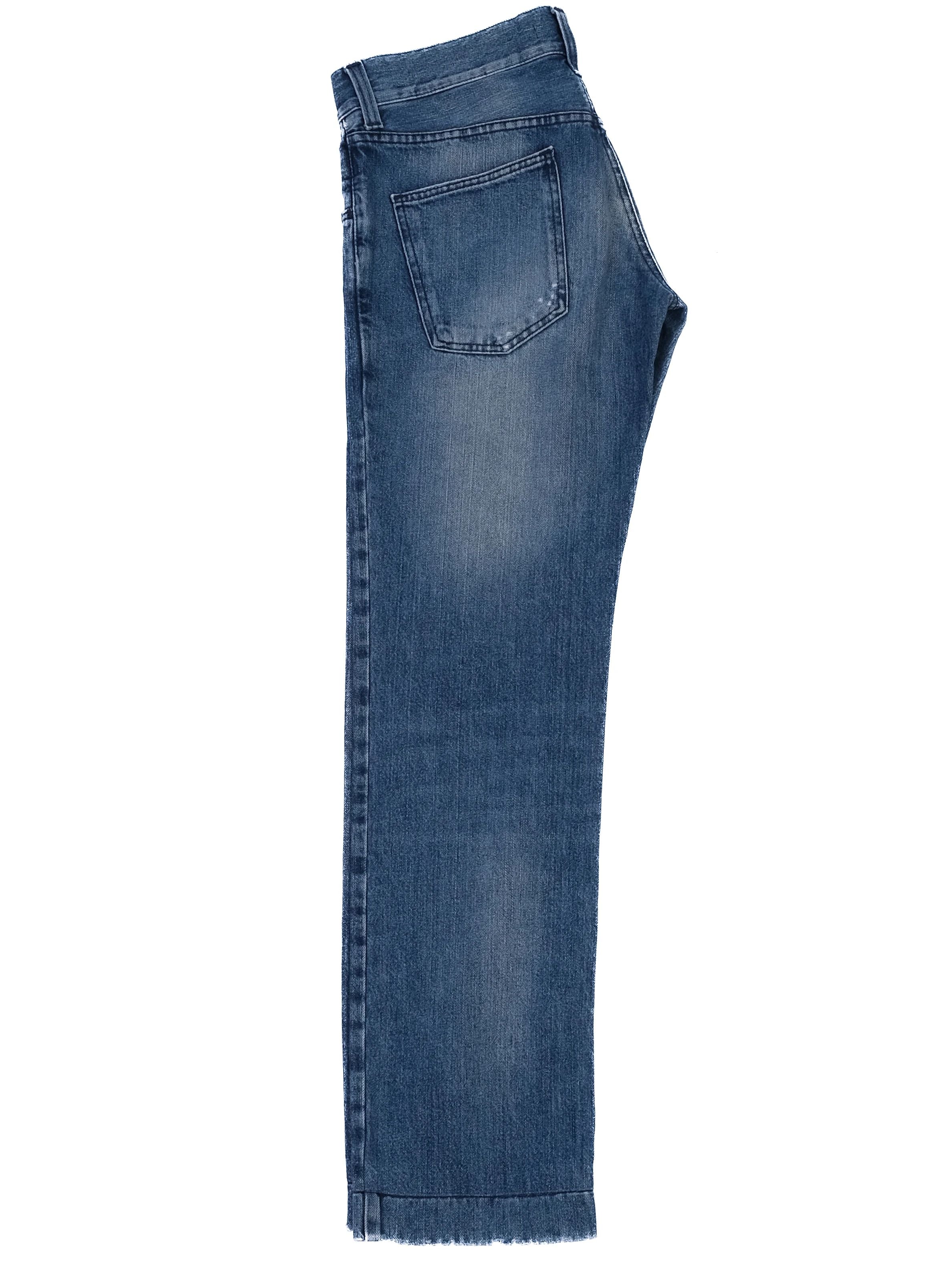 Excellent Dolce Gabbana Blue Cotton Jeans for Men