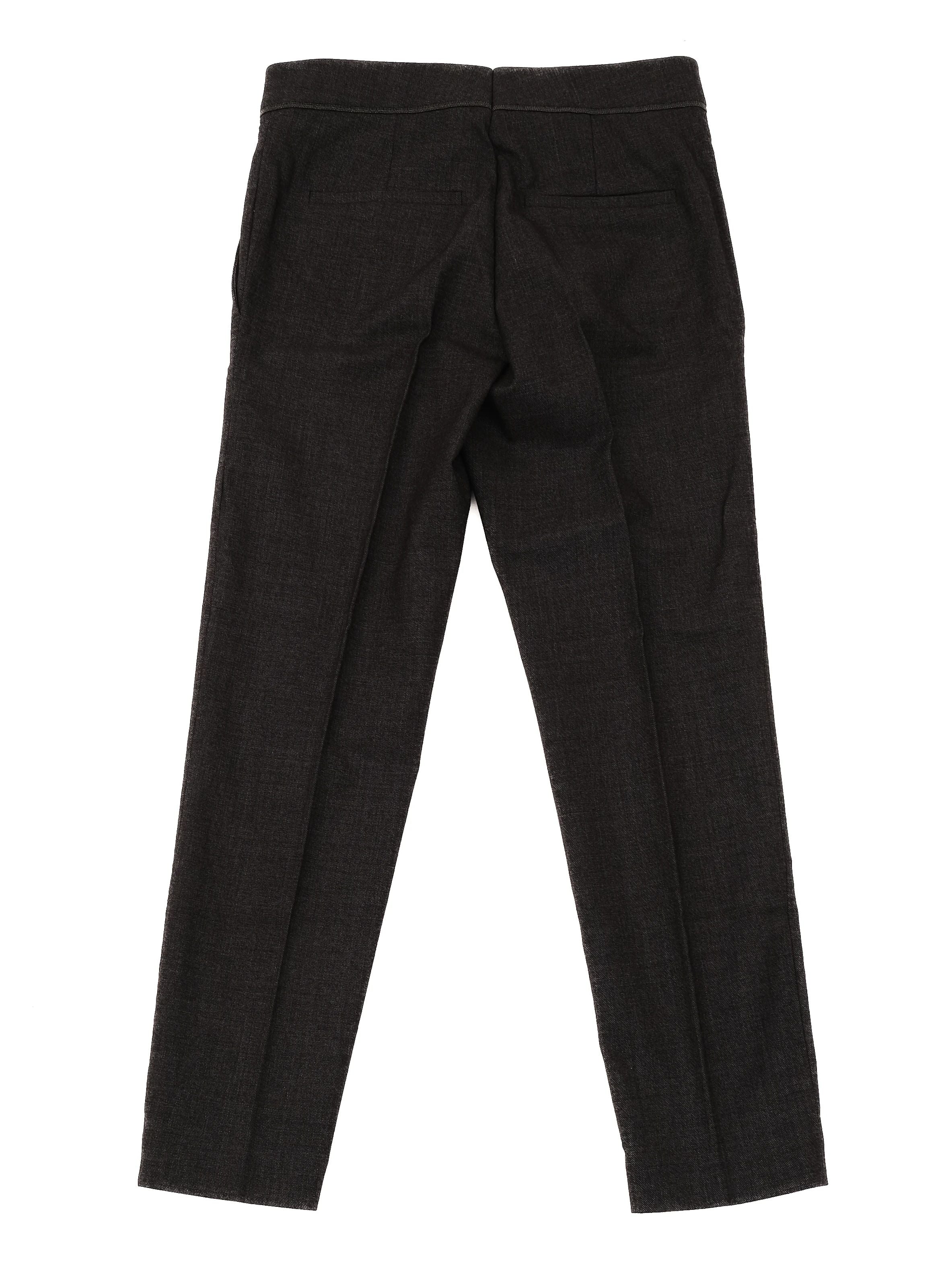 Perfect Brunello Cucinelli Gray Wool Trousers Size L Women