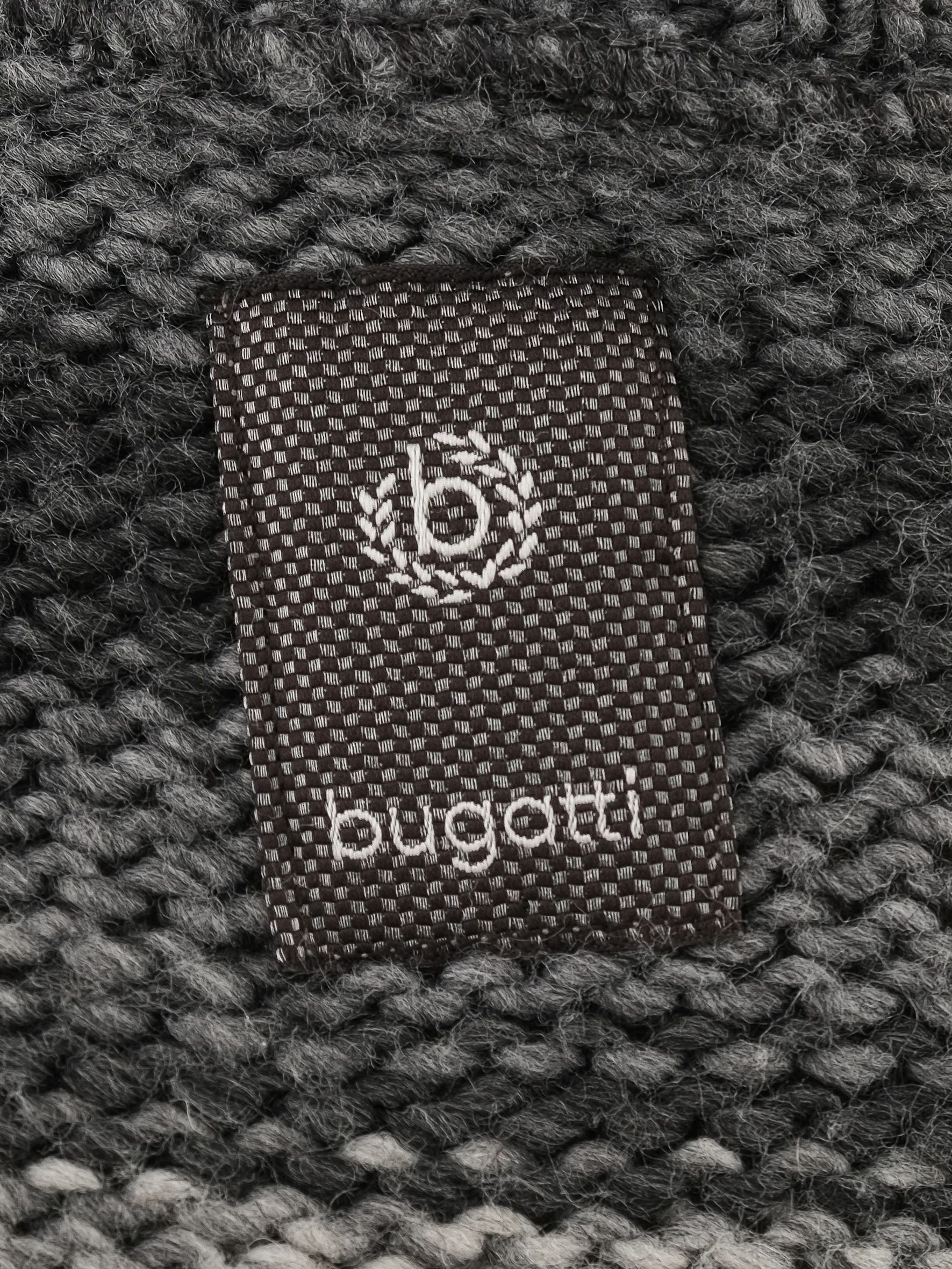 Excellent Bugatti Gray Wool Knitted Cardigan Size XXL