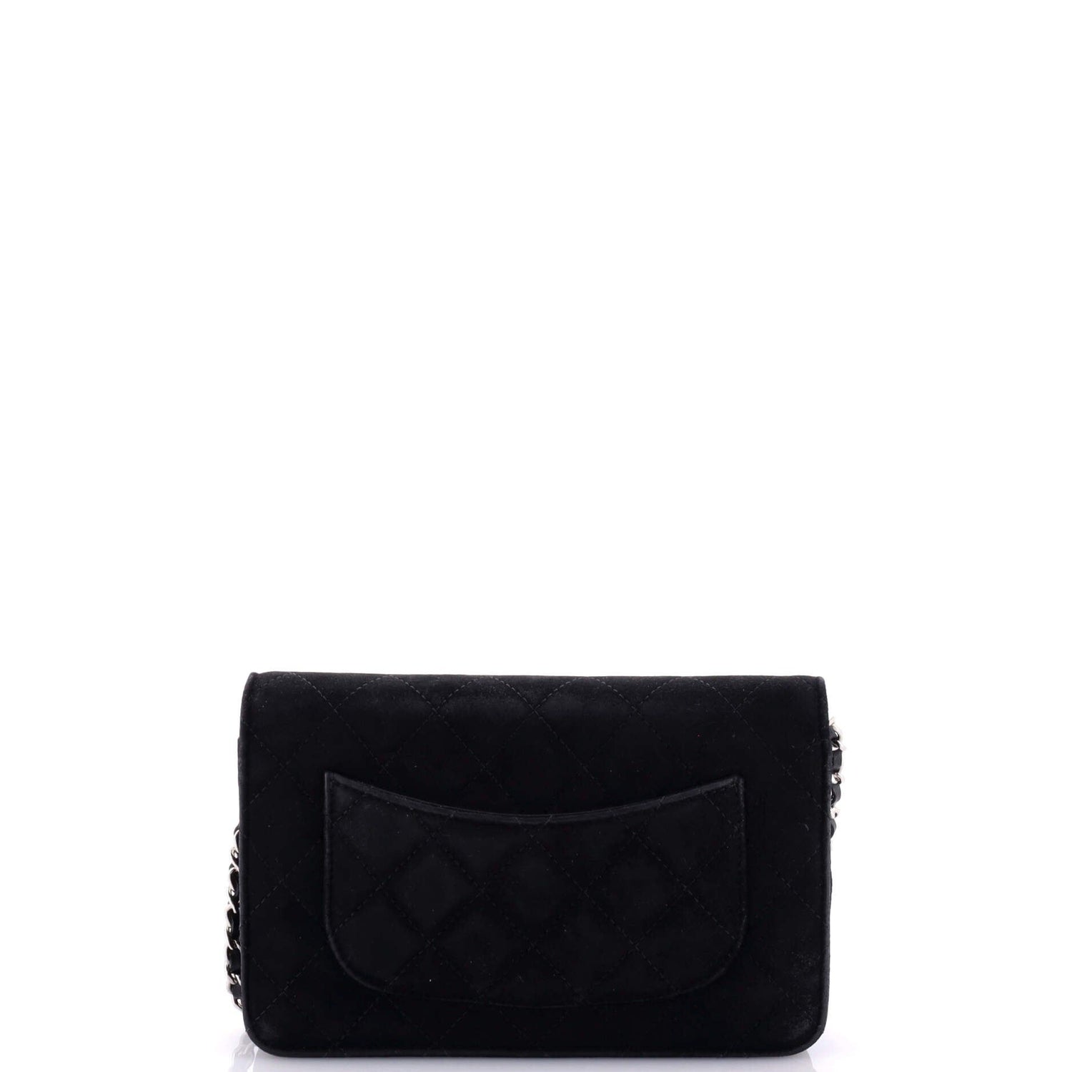 Chanel Cocostellar Wallet On Chain Quilted Suede