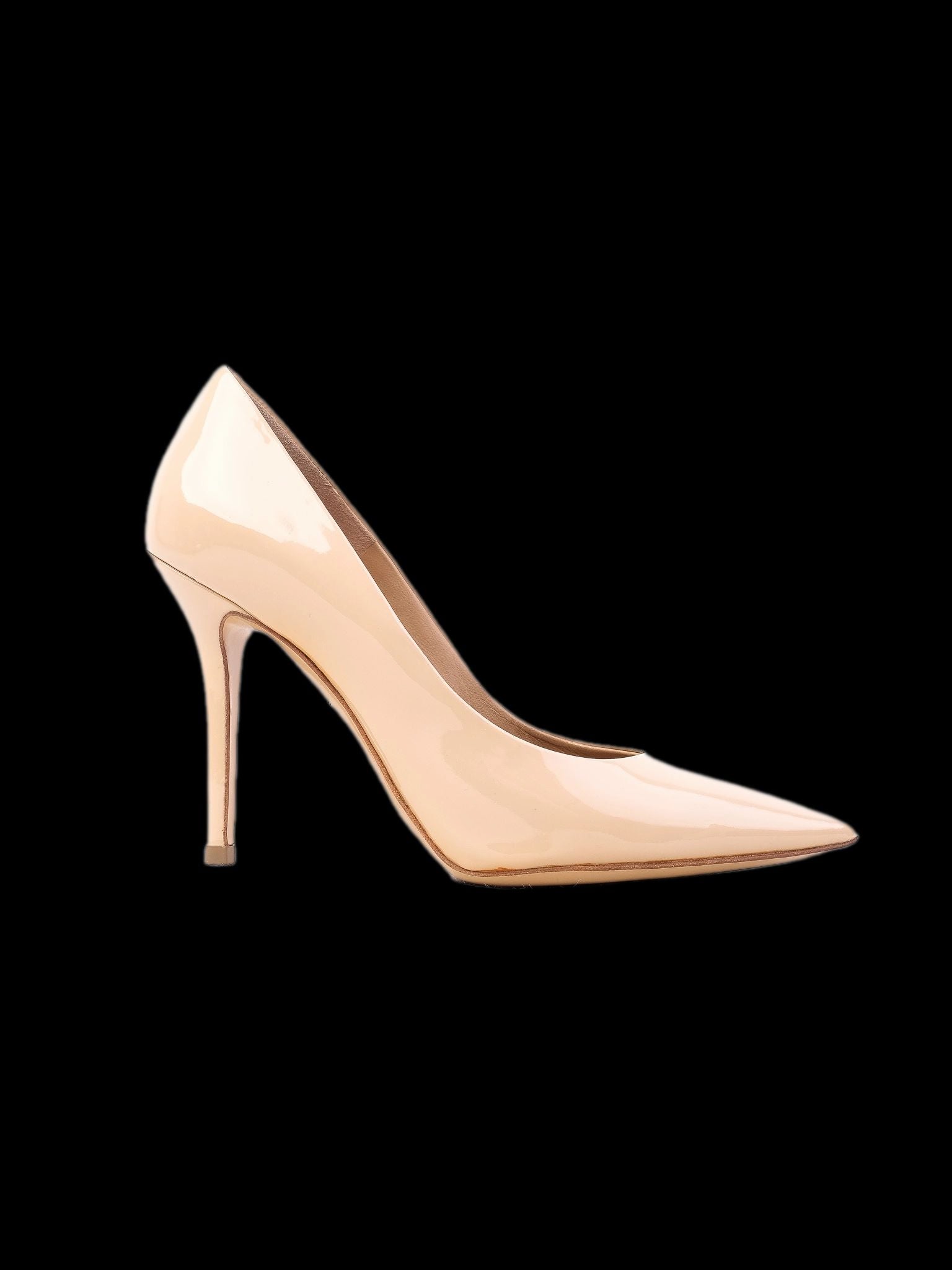 Perfect Salvatore Ferragamo White Leather High-Heel Pumps Women
