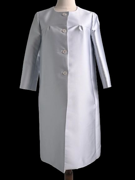 Excellent Tara Jarmon Gray Silk Women&