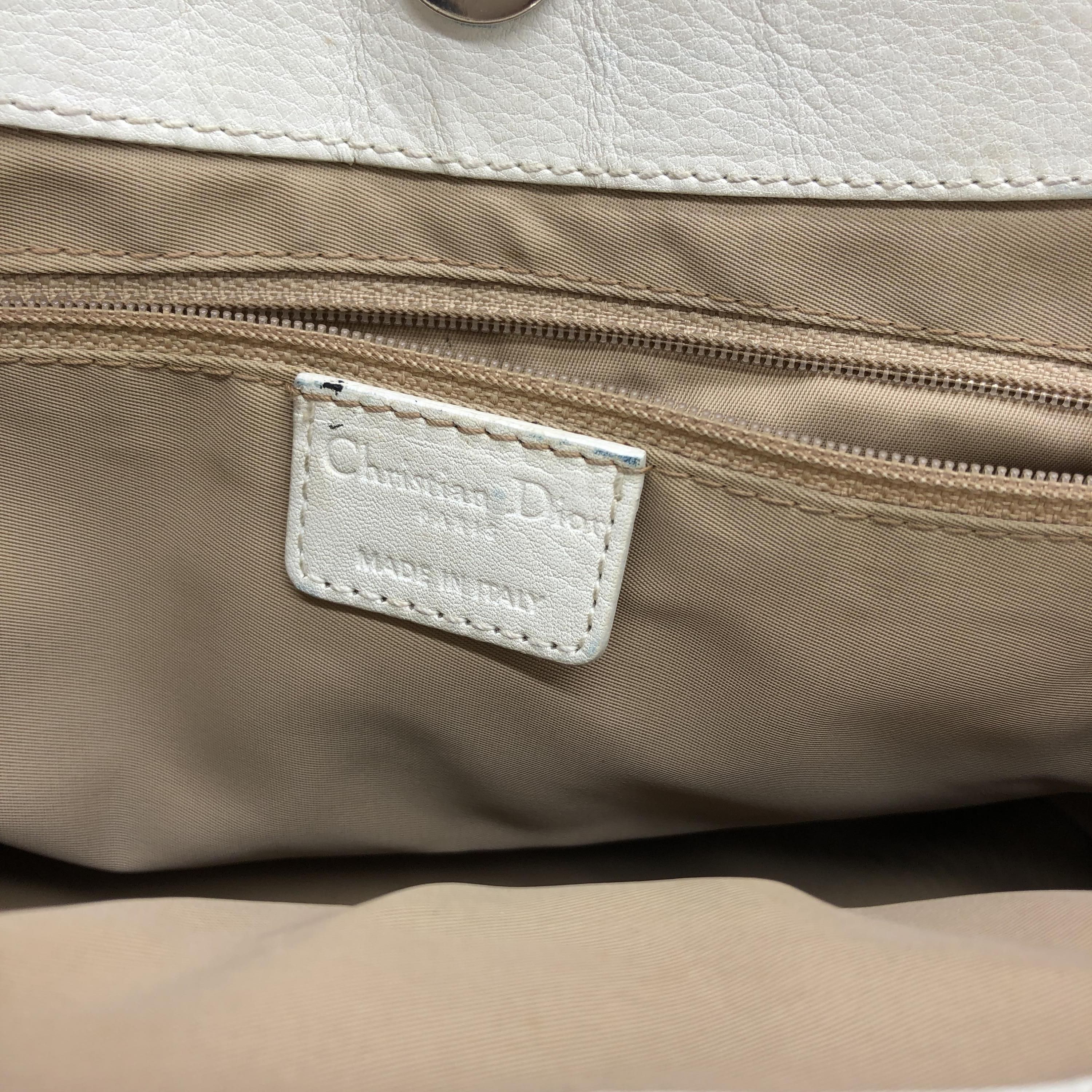 Dior Trotter Monogram Canvas Shoulder Bag