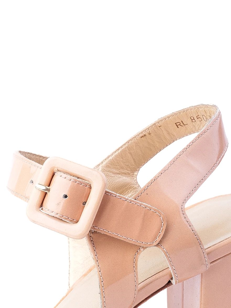 Excellent Stuart Weitzman Orange Leather High-Heeled Sandals Size 38